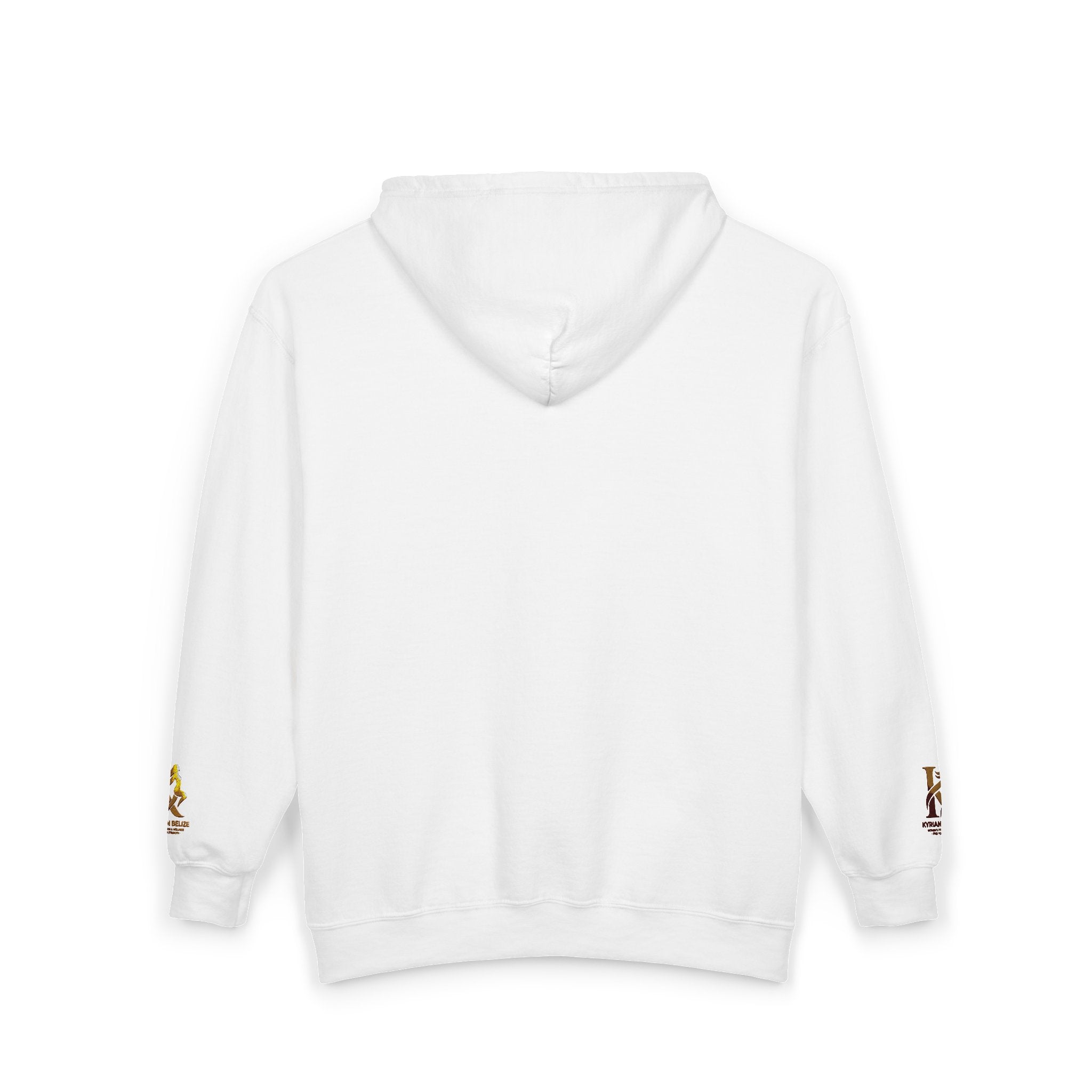 Kappa Kappa Gamma Small Crest Zip Hoodie – Greek Sorority Lettered Sweatshirt