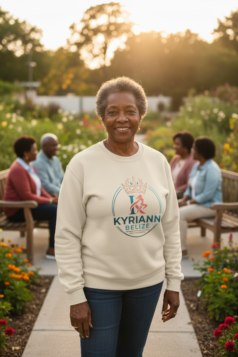 Kyriann Belize Crown Logo Sweatshirt