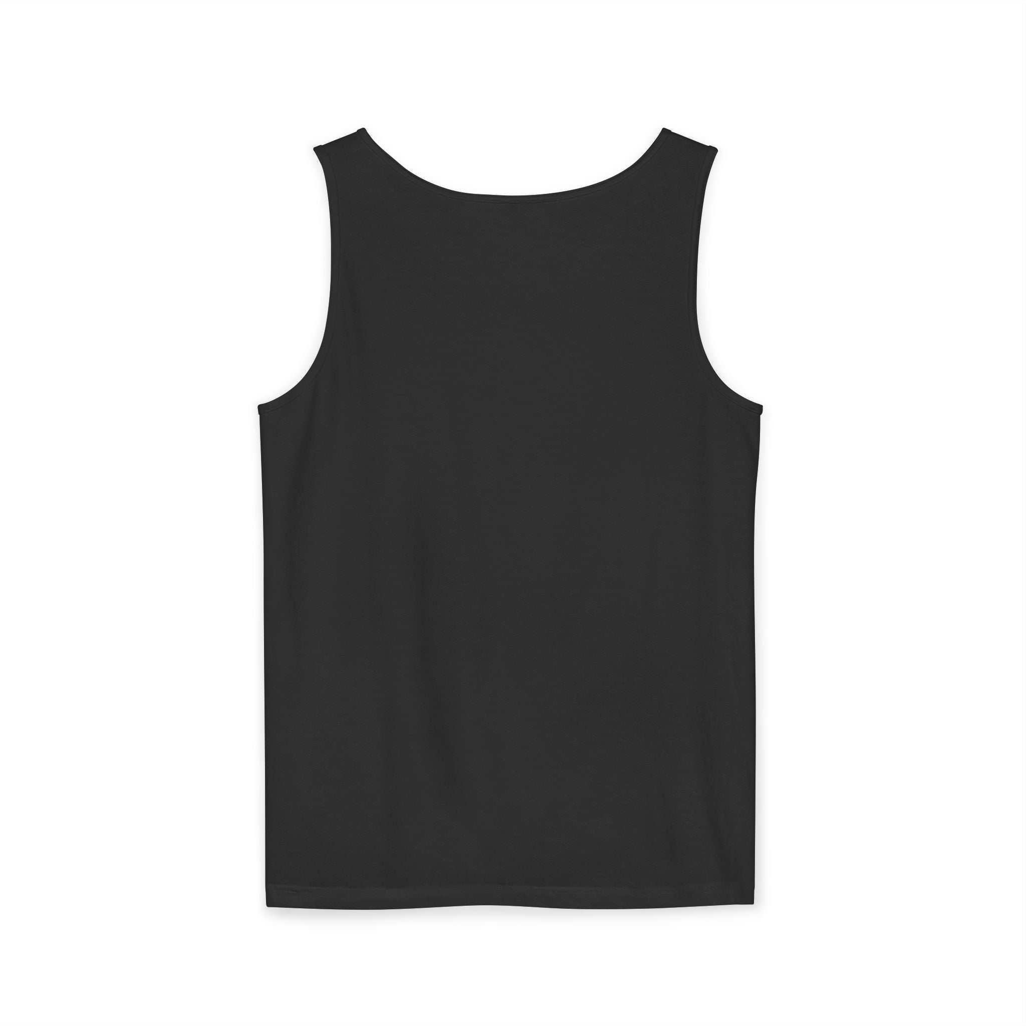 Kyriann Relief Star Tank Top — Soft White Logo Tank