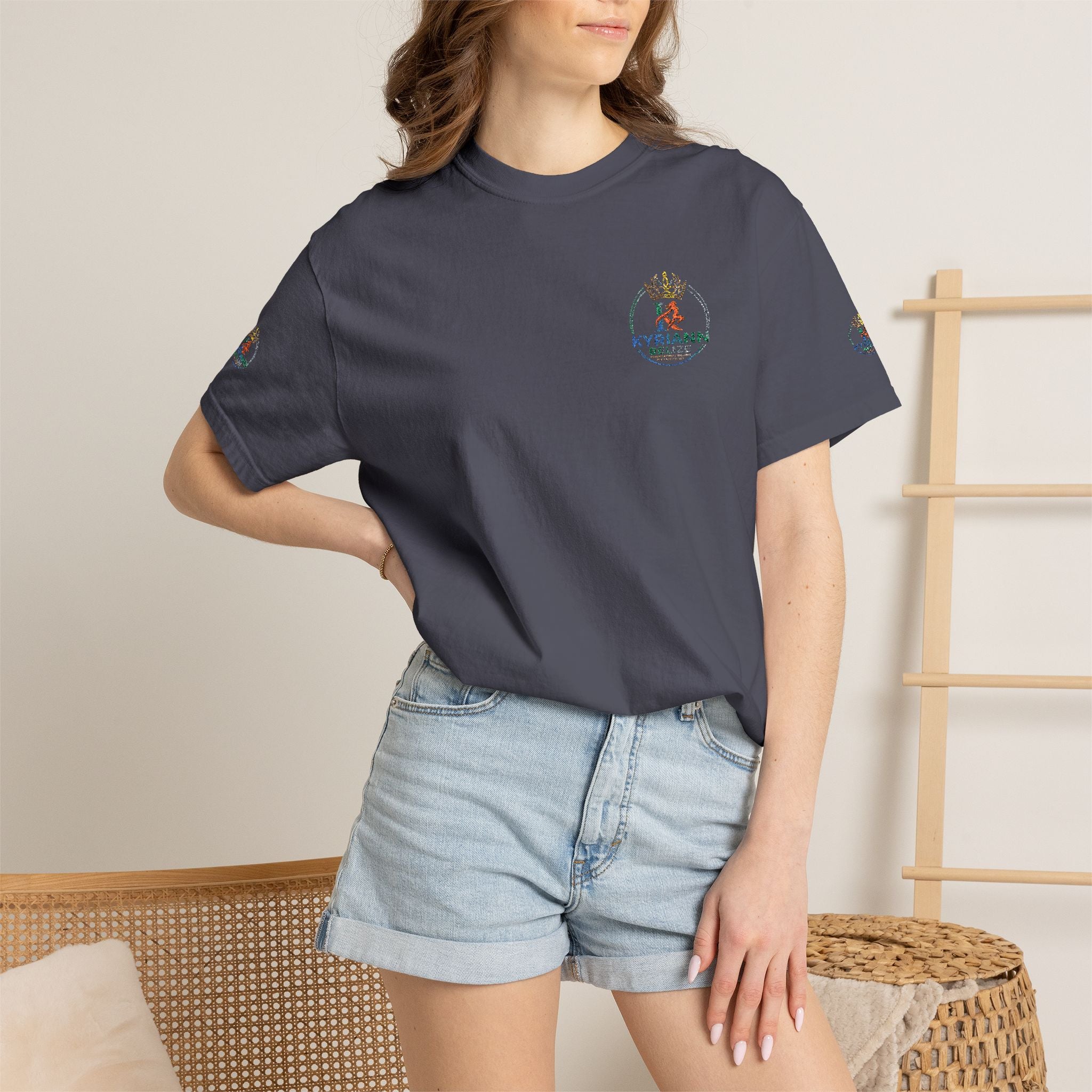 Kveikorn Floral Pocket T-Shirt