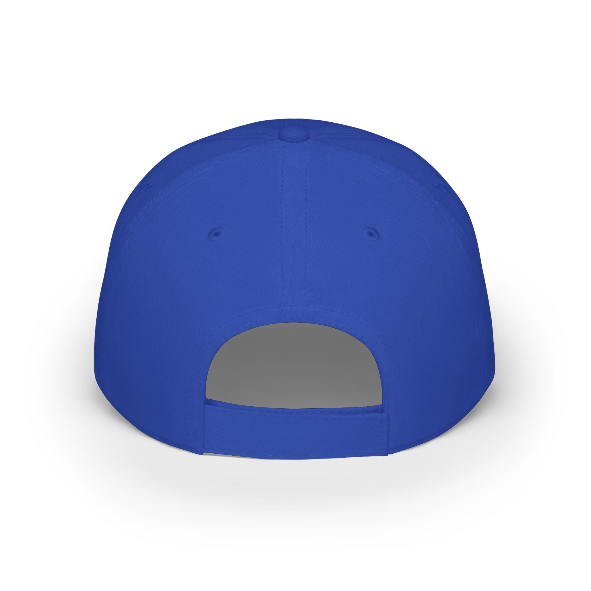 Red Low Profile Baseball Cap with Gold ‘King of Queens’ Runner Logo