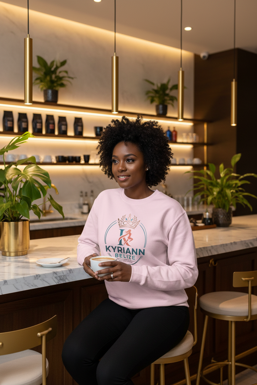 Kyriann Belize Crown Logo Sweatshirt