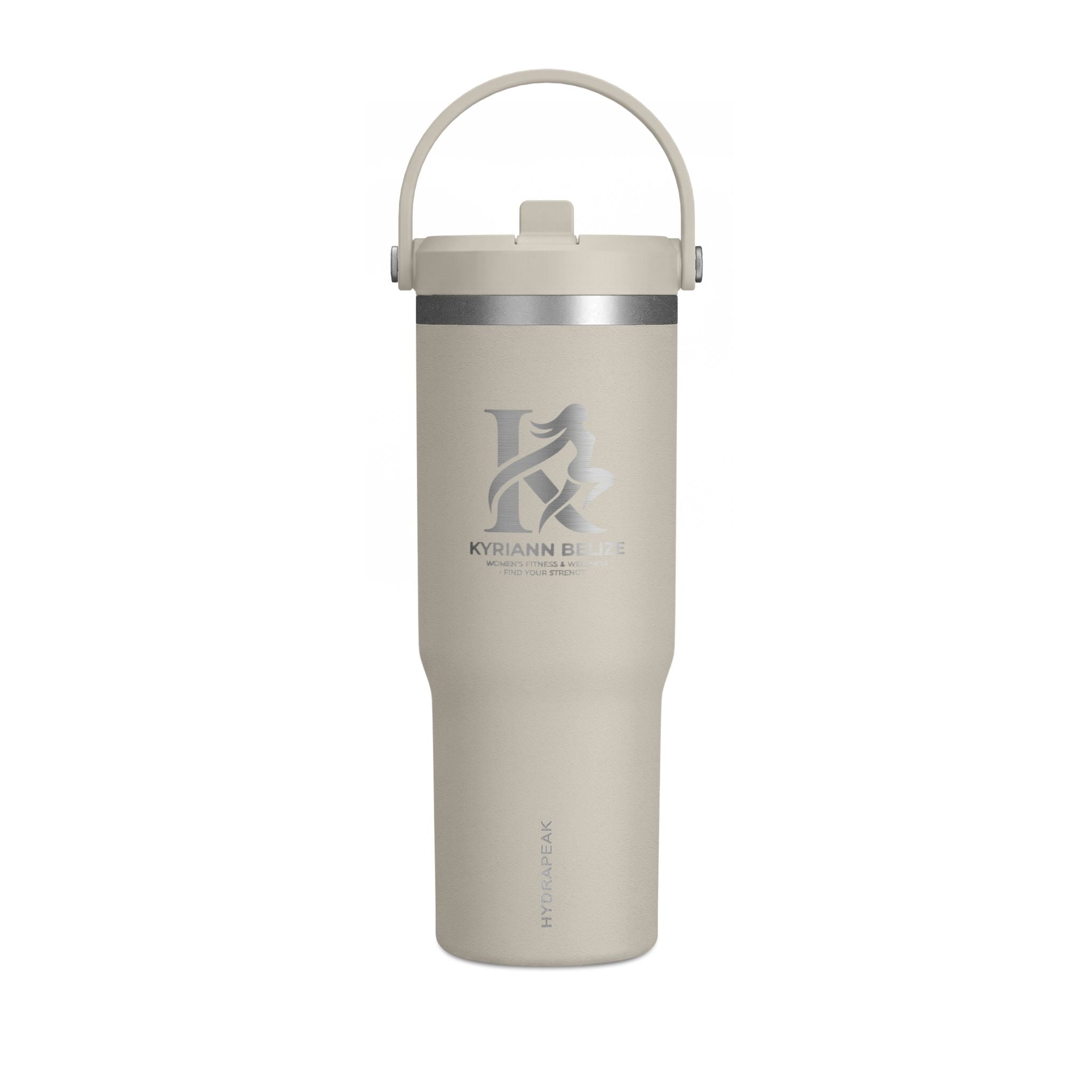 32oz Nomad Tumbler – Insulated Travel Cup with Handle (Logo Design)