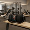 Crowned Laurel Duffel Bag – Elegant Travel & Gym Gear