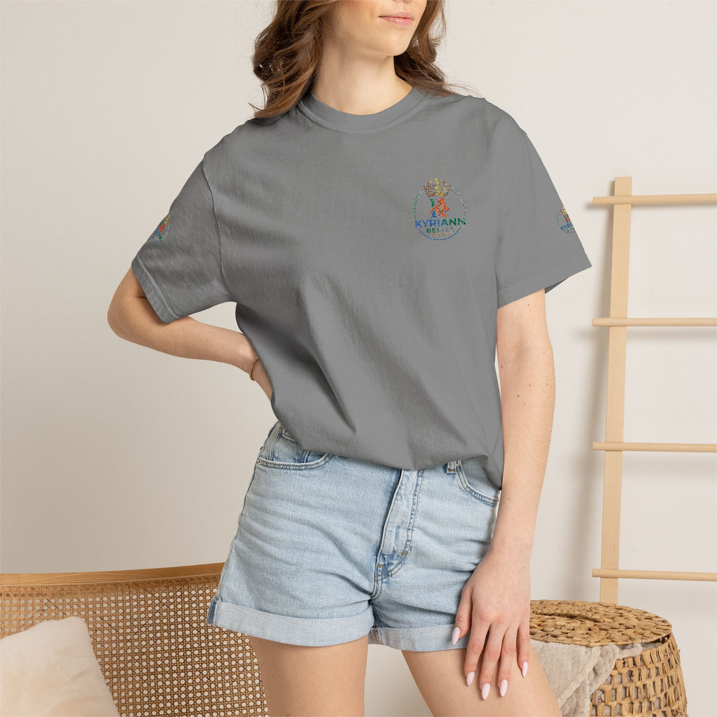 Kveikorn Floral Pocket T-Shirt