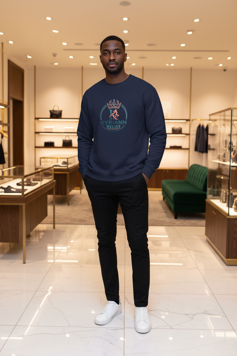 Kyriann Belize Crown Logo Sweatshirt