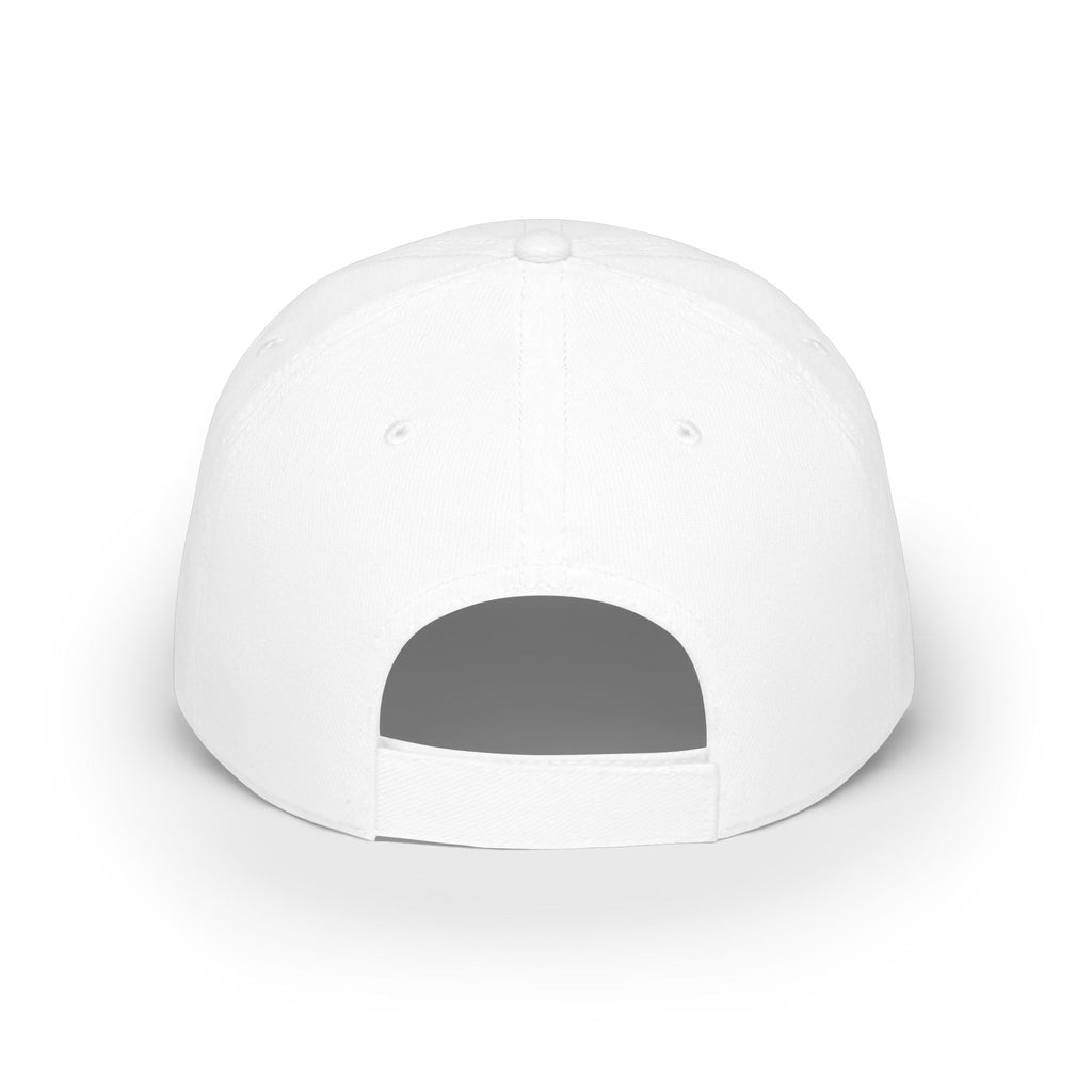 Red Low Profile Baseball Cap with Gold ‘King of Queens’ Runner Logo