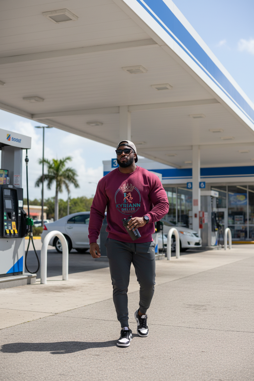 Kyriann Belize Crown Logo Sweatshirt