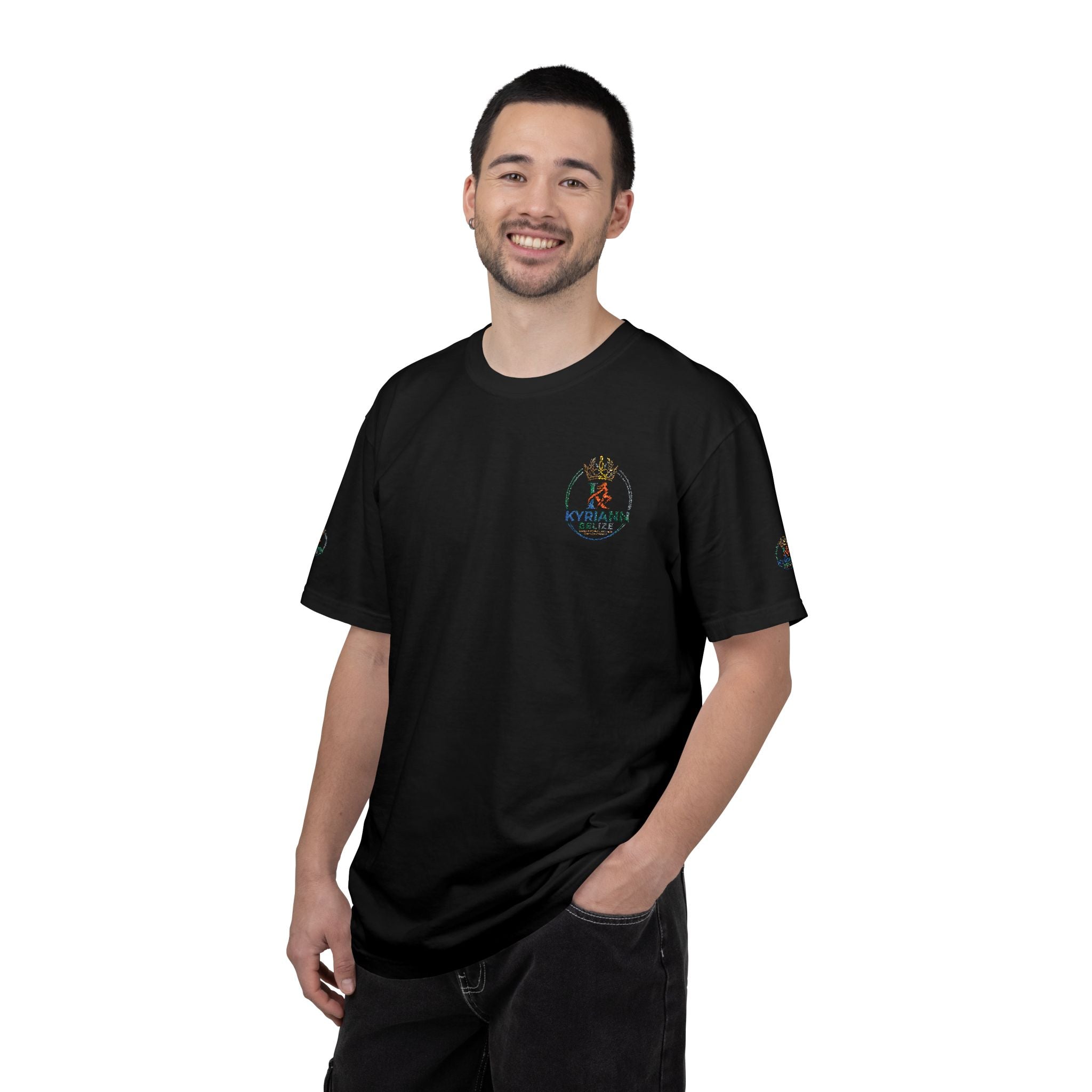 Kveikorn Floral Pocket T-Shirt
