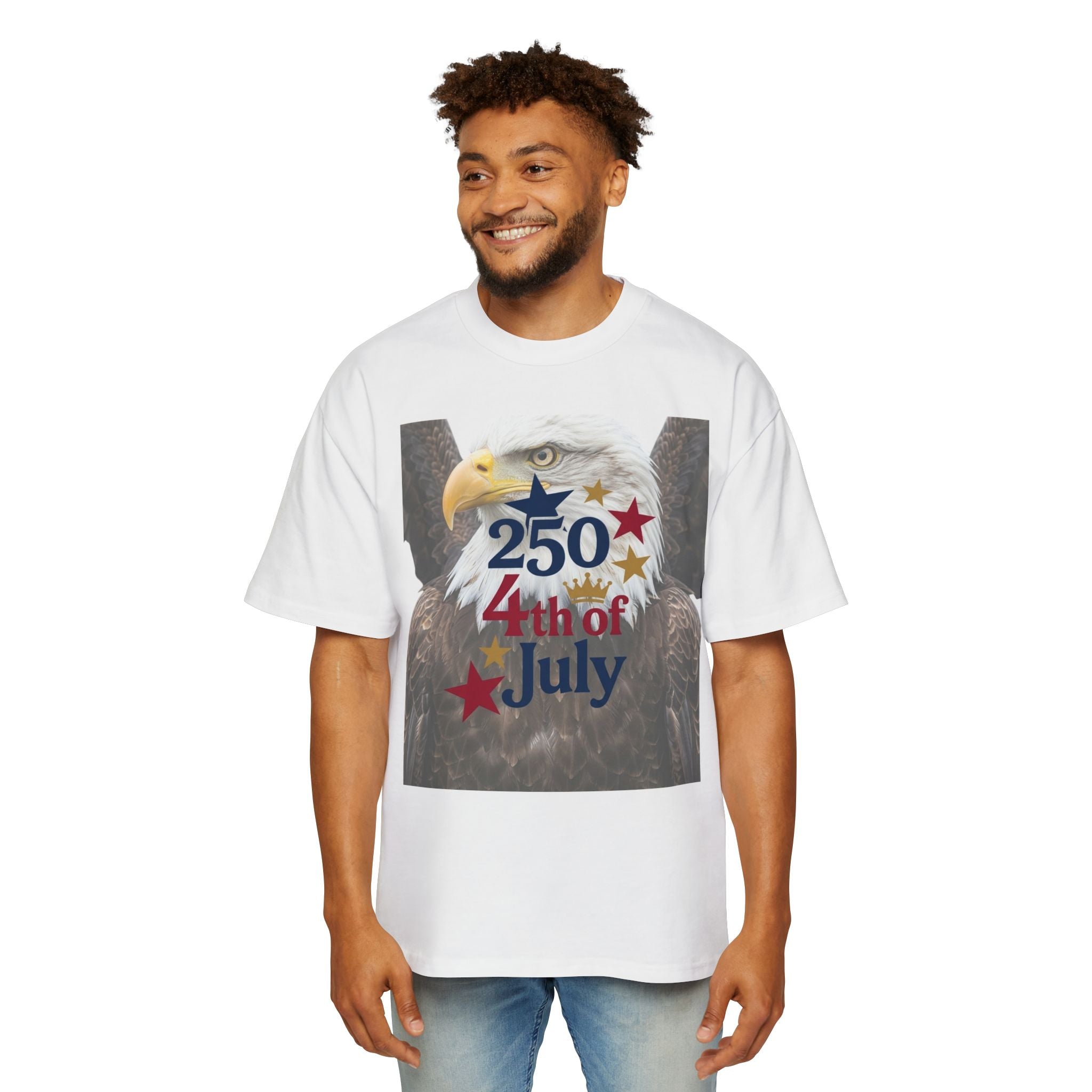 4th of July Eagle T-Shirt — Patriotic 250th Anniversary Tee