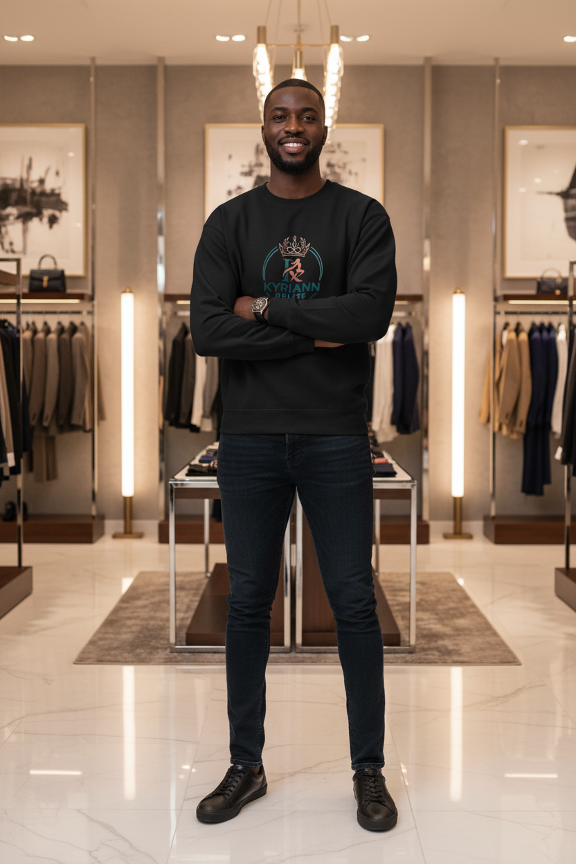 Kyriann Belize Crown Logo Sweatshirt