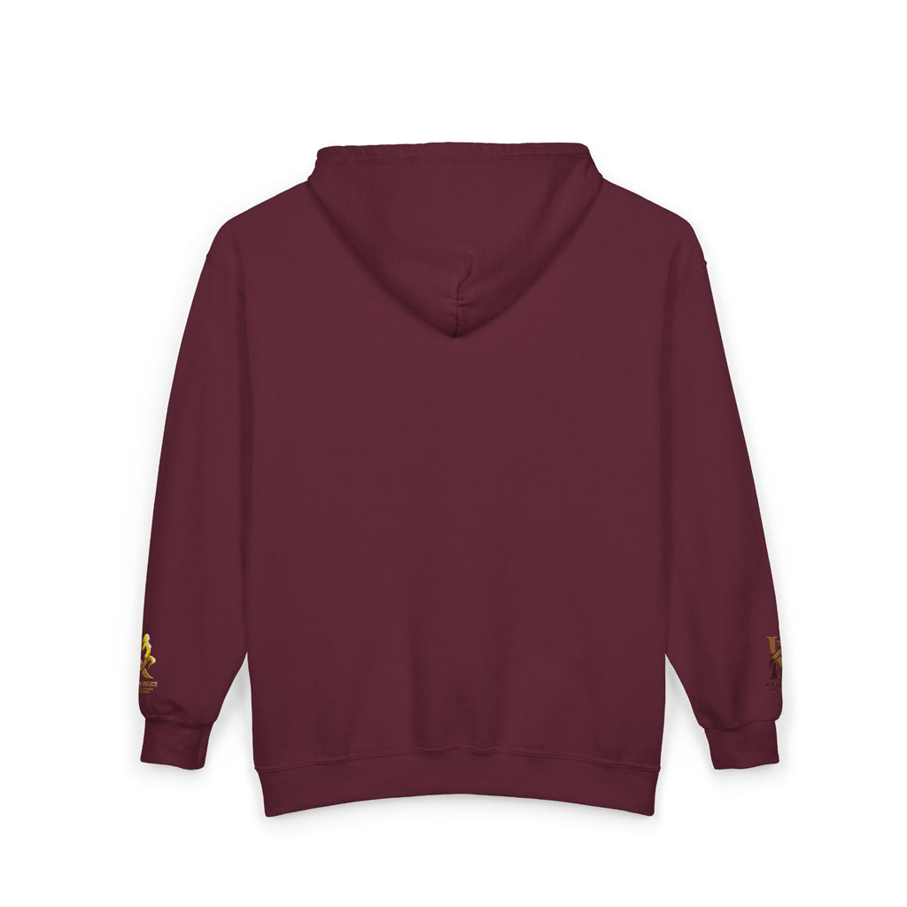 Kappa Kappa Gamma Small Crest Zip Hoodie – Greek Sorority Lettered Sweatshirt