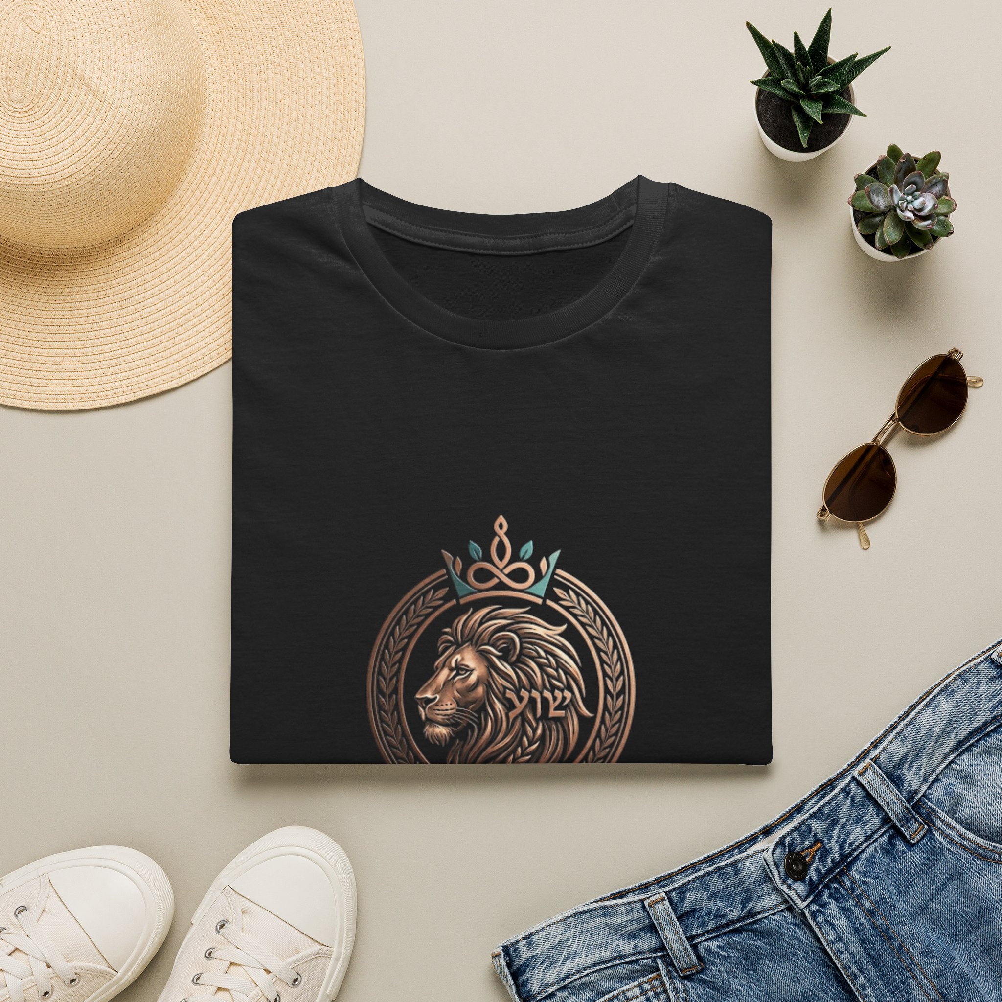 Lion Crest T-Shirt — King of Strength Graphic Tee