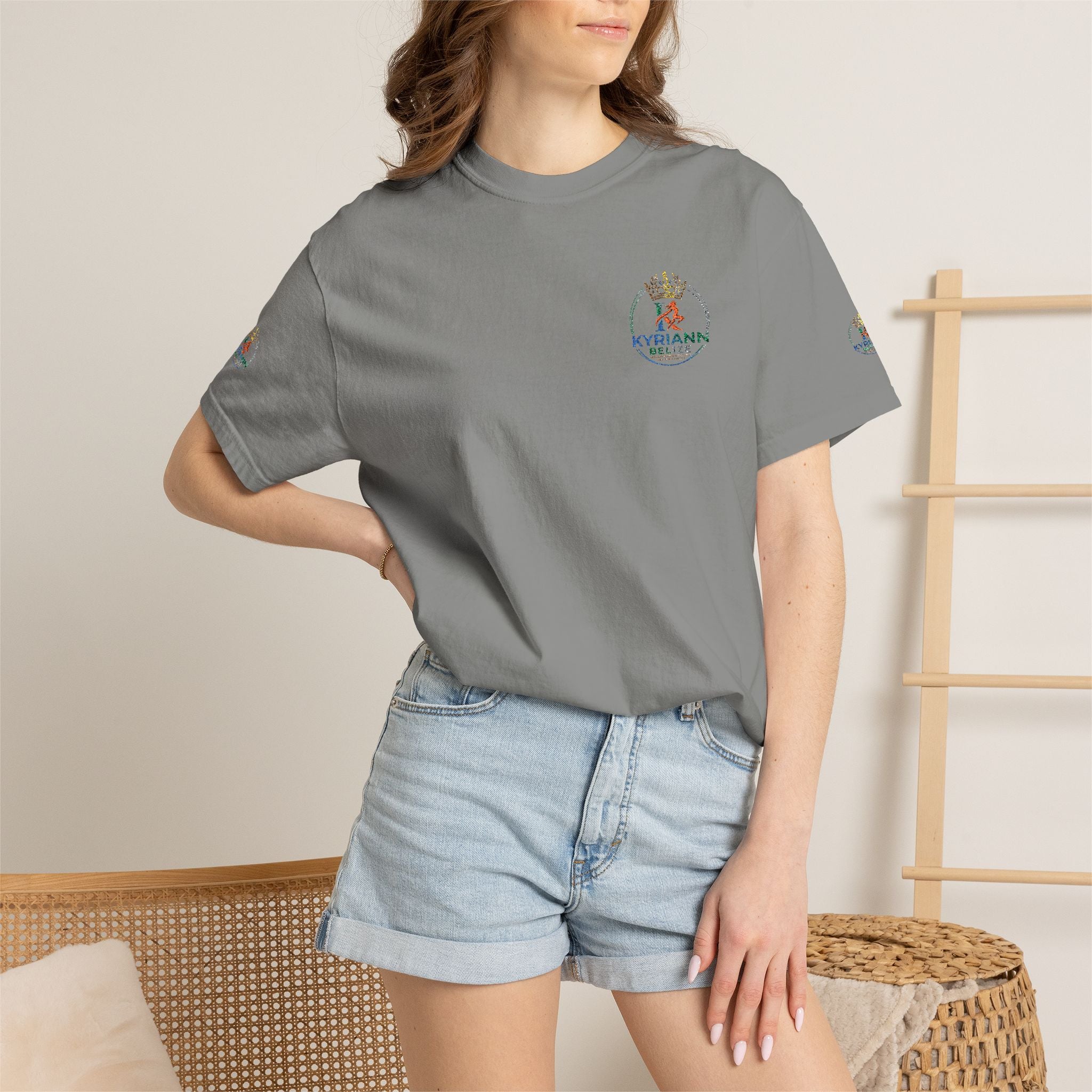 Kveikorn Floral Pocket T-Shirt