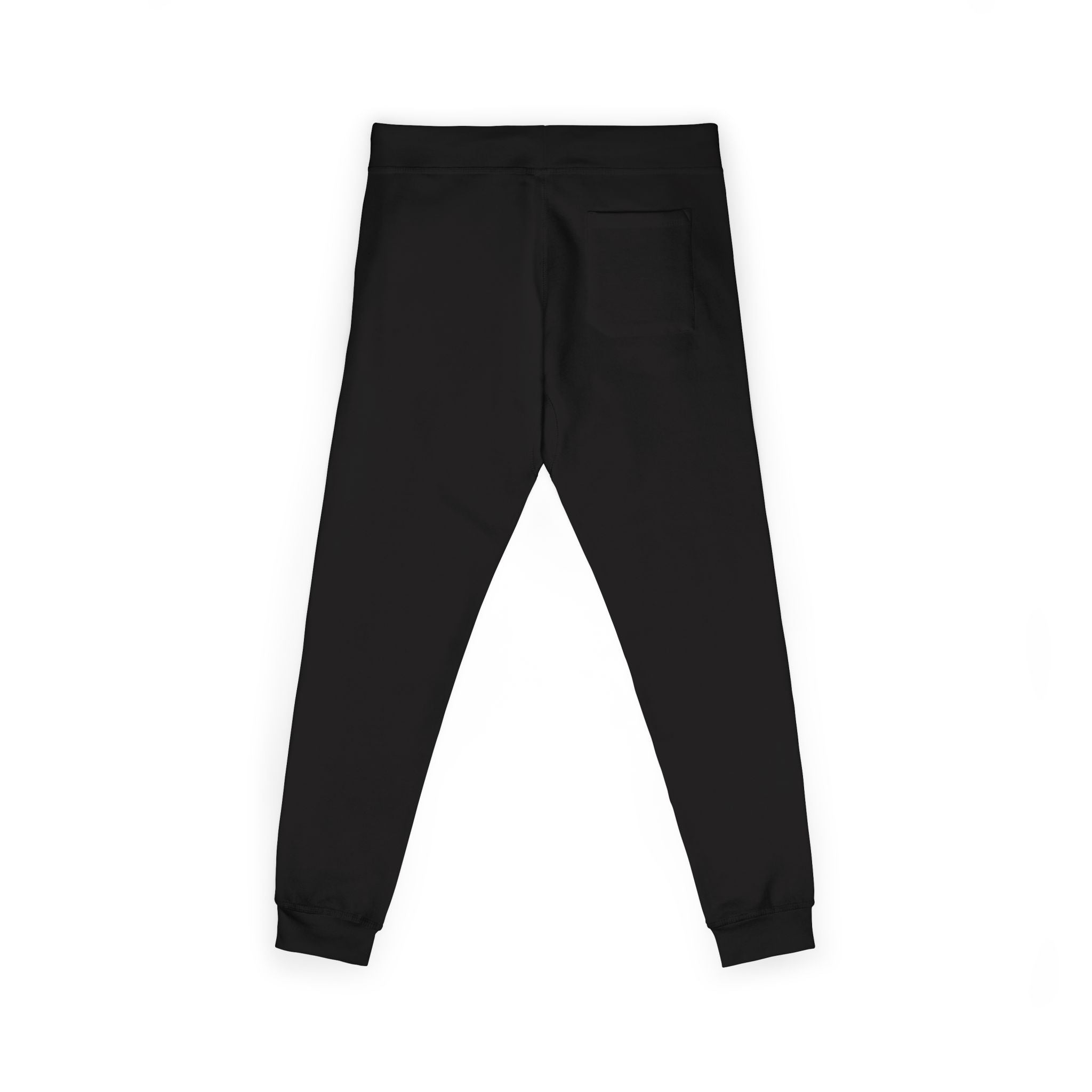 Embroidered White Fleece Sweatpants – Cozy Minimalist Lounge Joggers