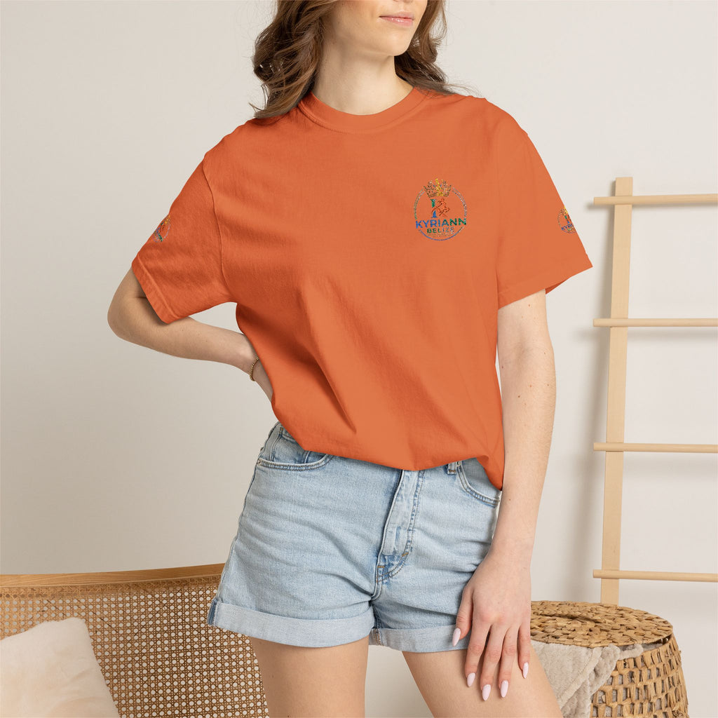 Kveikorn Floral Pocket T-Shirt
