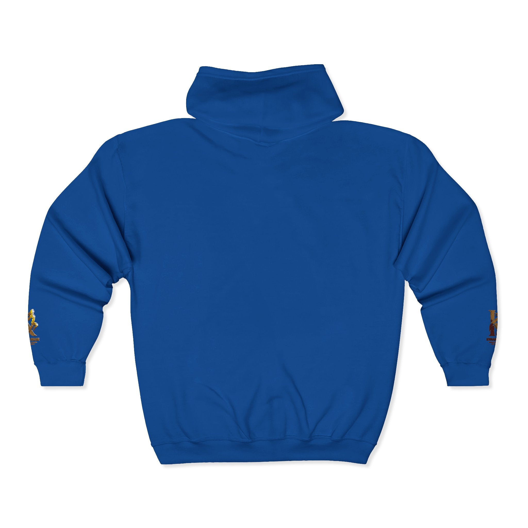 Kappa Kappa Gamma Small Crest Zip Hoodie – Greek Sorority Lettered Sweatshirt