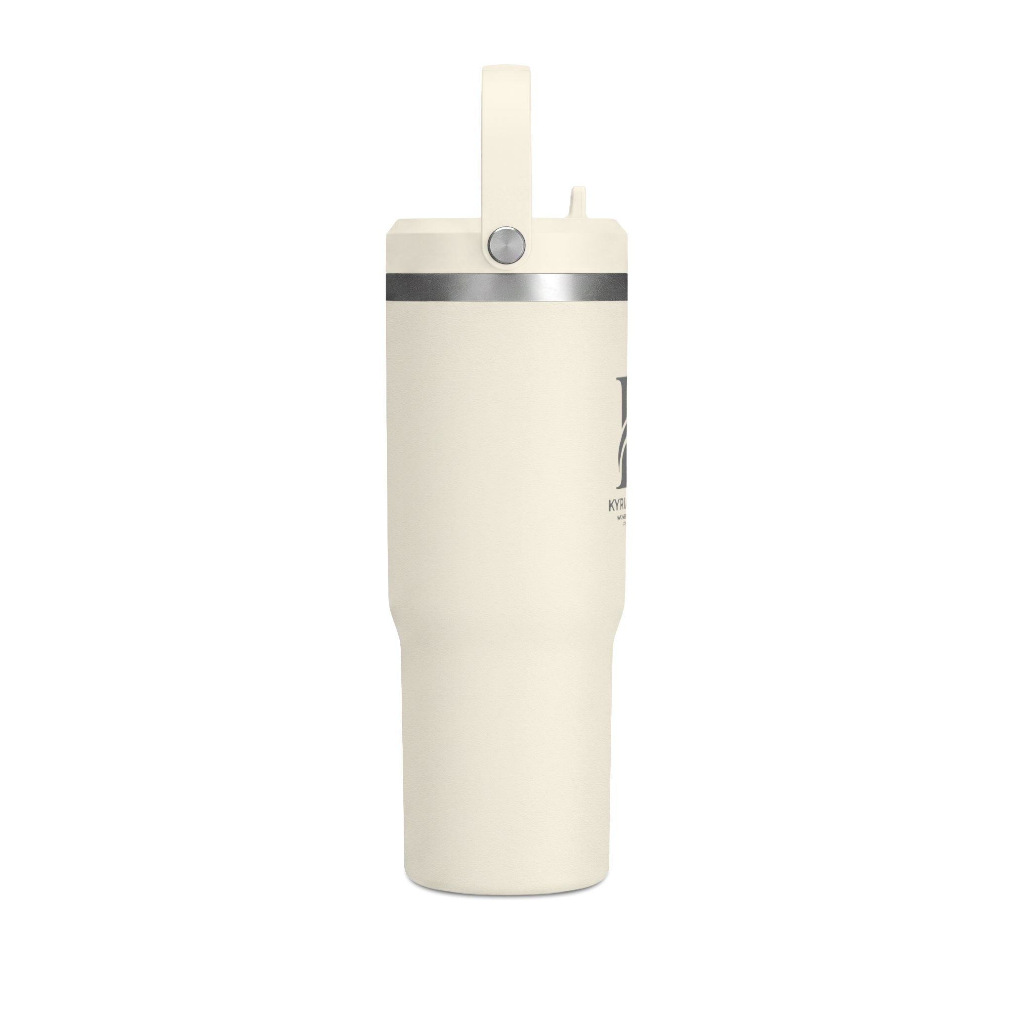 32oz Nomad Tumbler – Insulated Travel Cup with Handle (Logo Design)