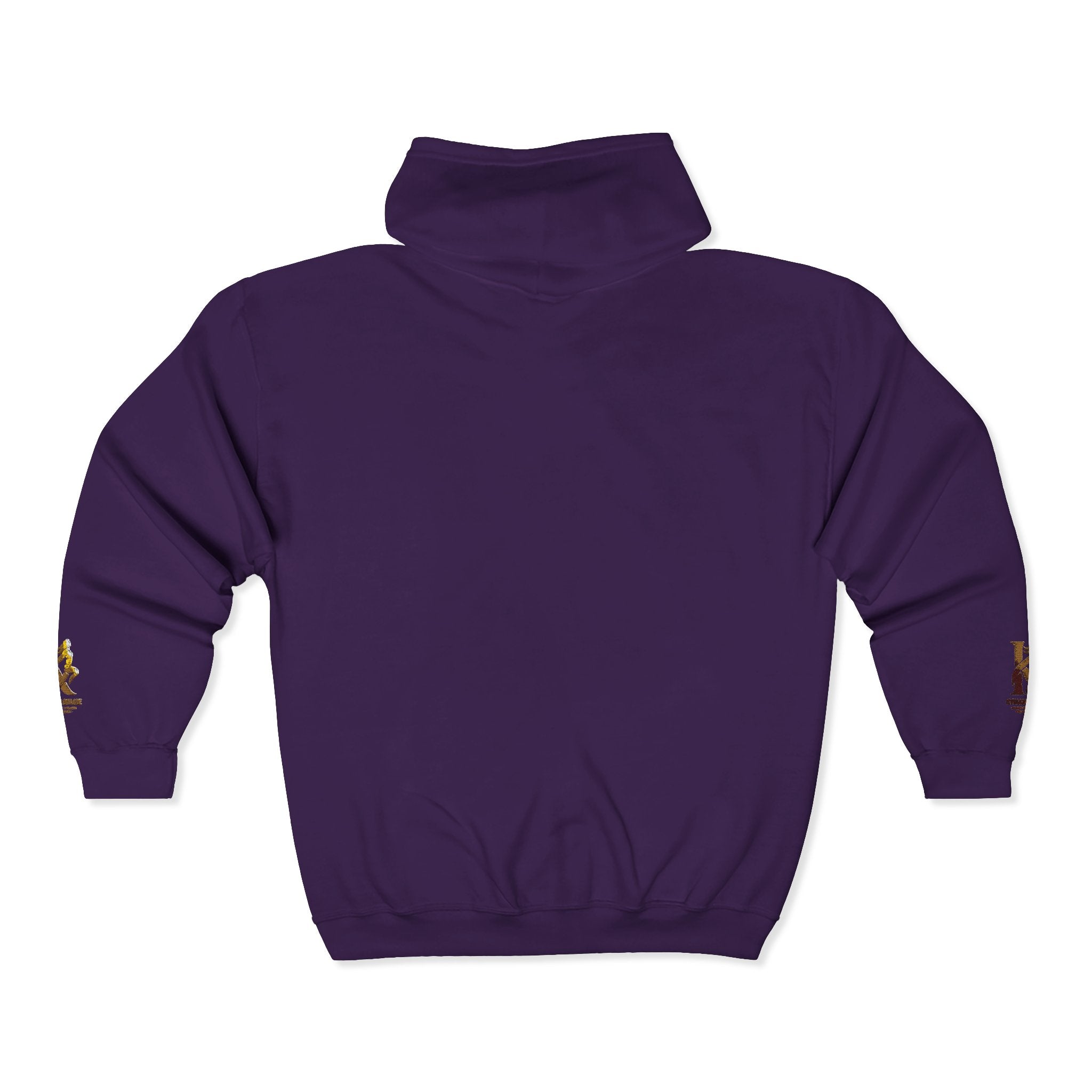 Kappa Kappa Gamma Small Crest Zip Hoodie – Greek Sorority Lettered Sweatshirt