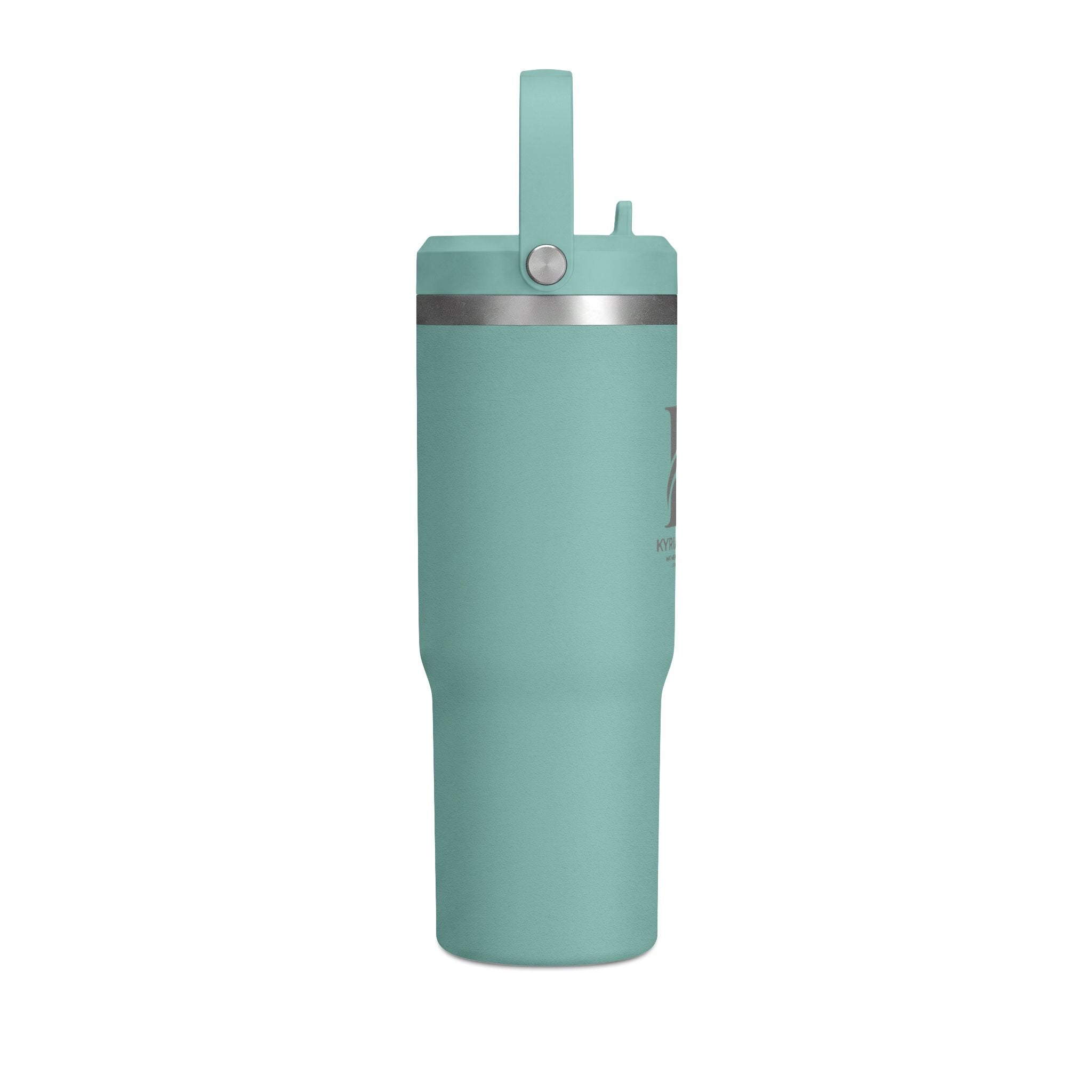 32oz Nomad Tumbler – Insulated Travel Cup with Handle (Logo Design)