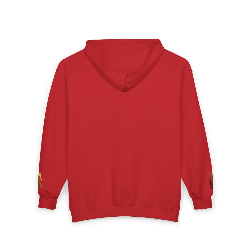 Kappa Kappa Gamma Small Crest Zip Hoodie – Greek Sorority Lettered Sweatshirt