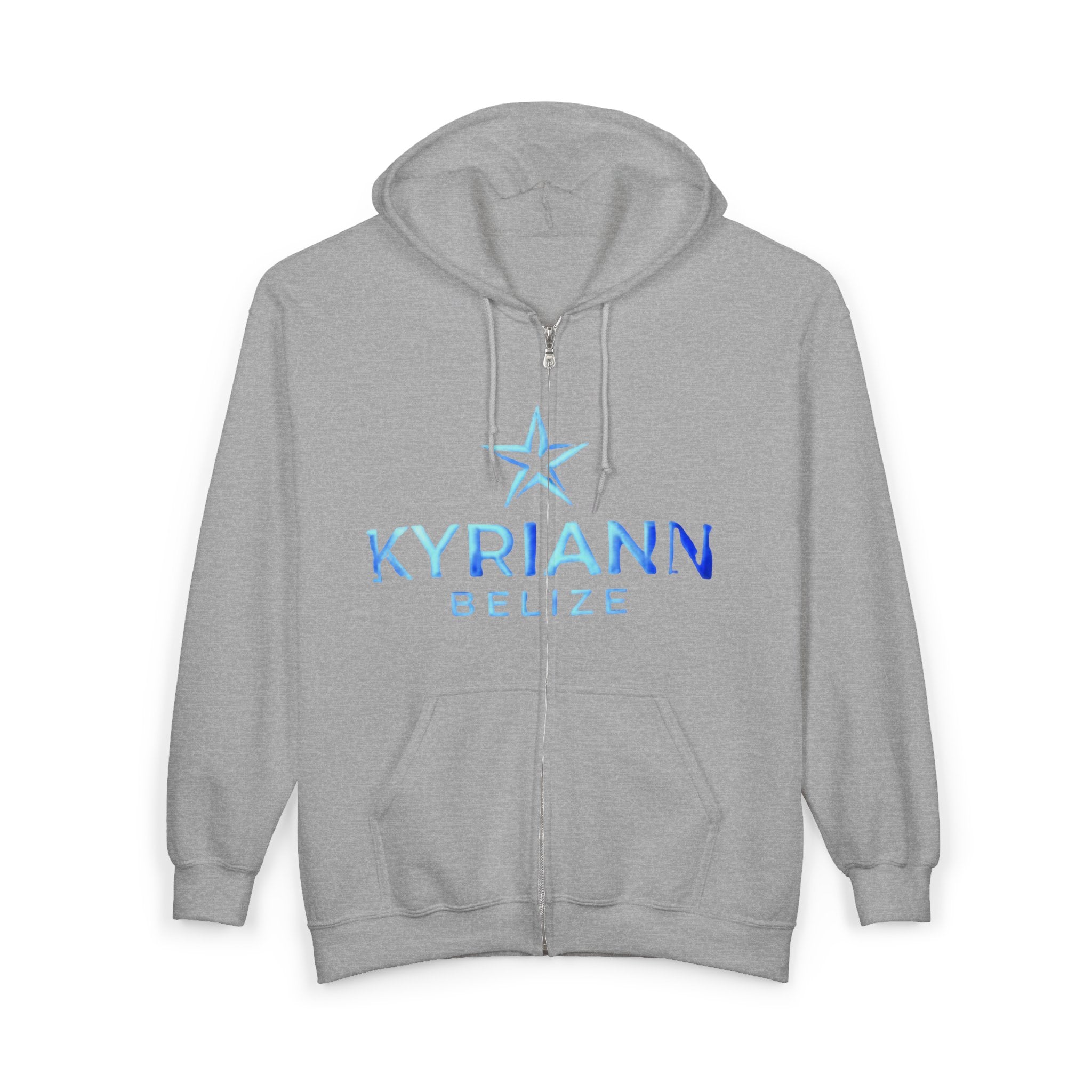 Kyriann Belize Zip Hoodie — Star Logo Full-Zip Hooded Sweatshirt
