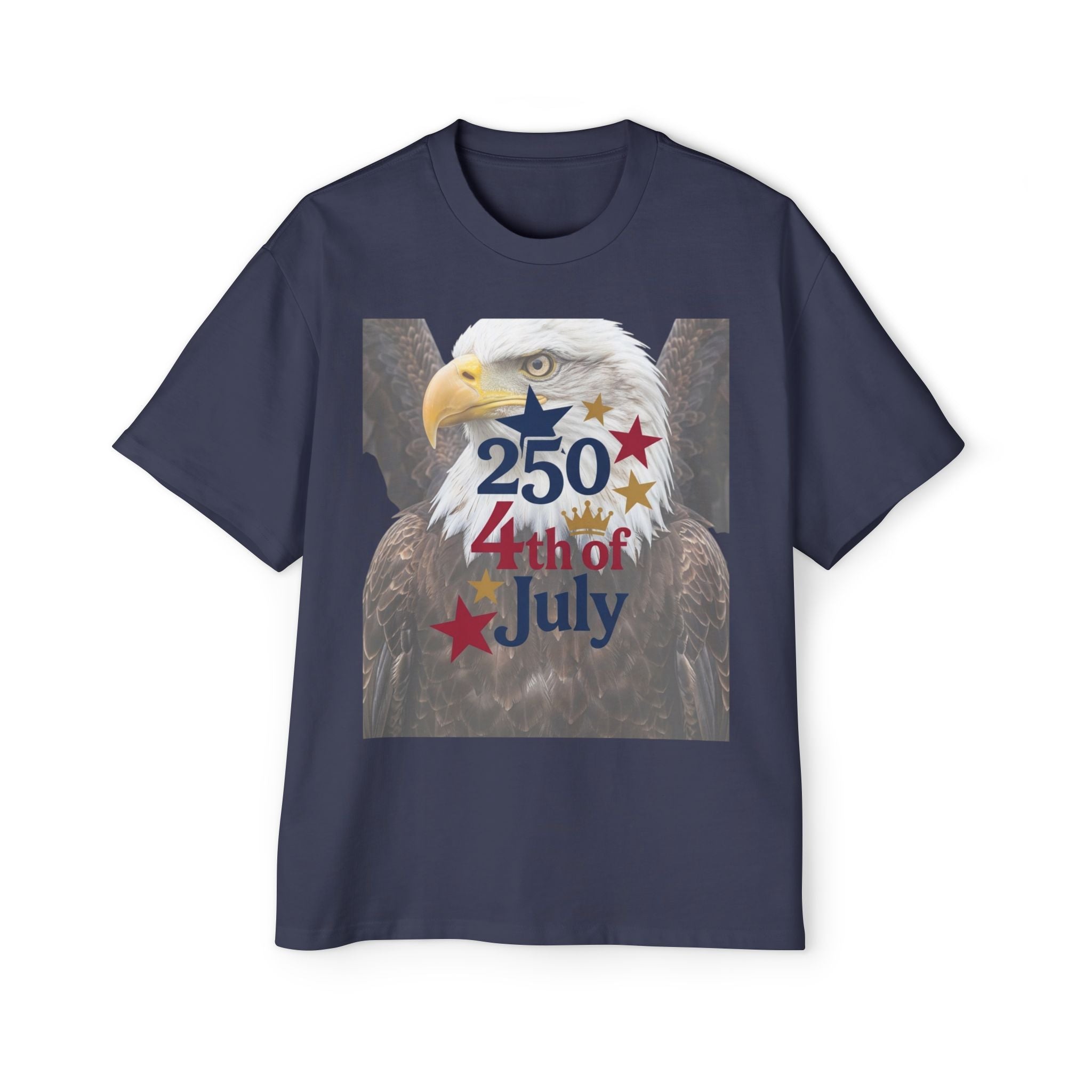 4th of July Eagle T-Shirt — Patriotic 250th Anniversary Tee