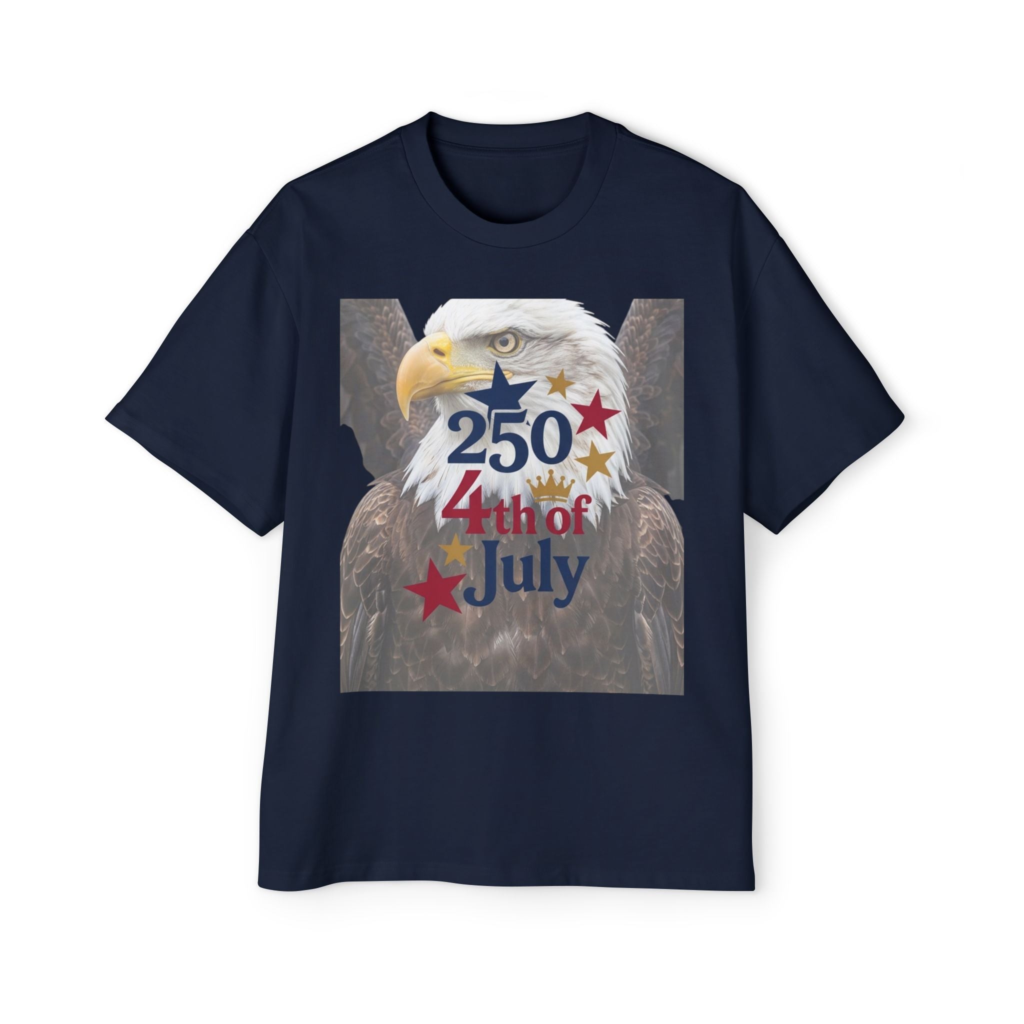 4th of July Eagle T-Shirt — Patriotic 250th Anniversary Tee