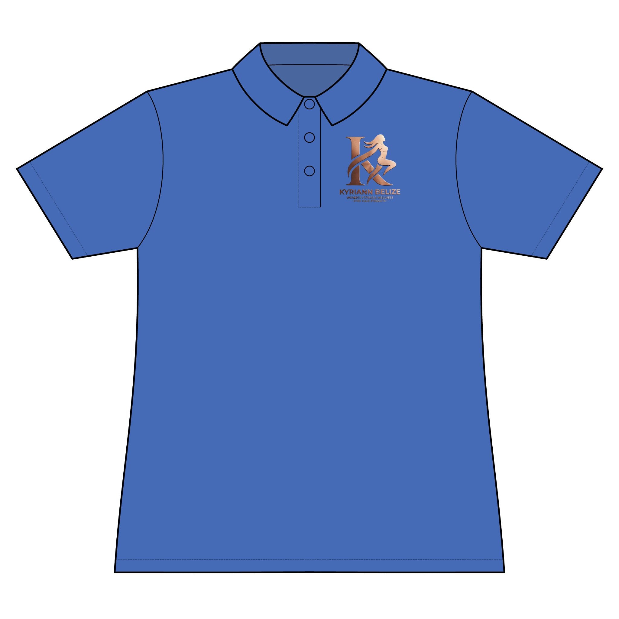 Women's Pique Polo — K Signature Embroidered Logo Polo
