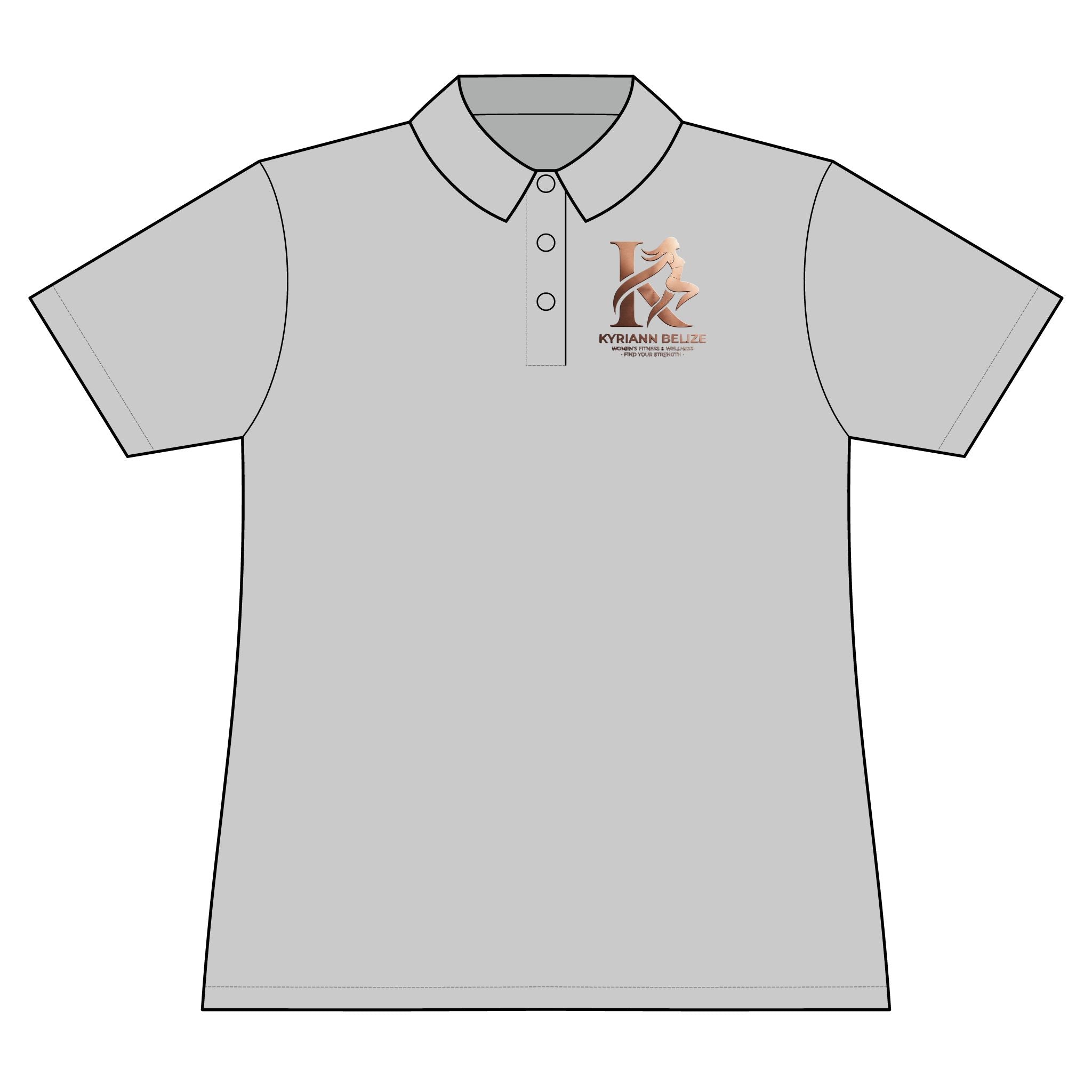 Women's Pique Polo — K Signature Embroidered Logo Polo