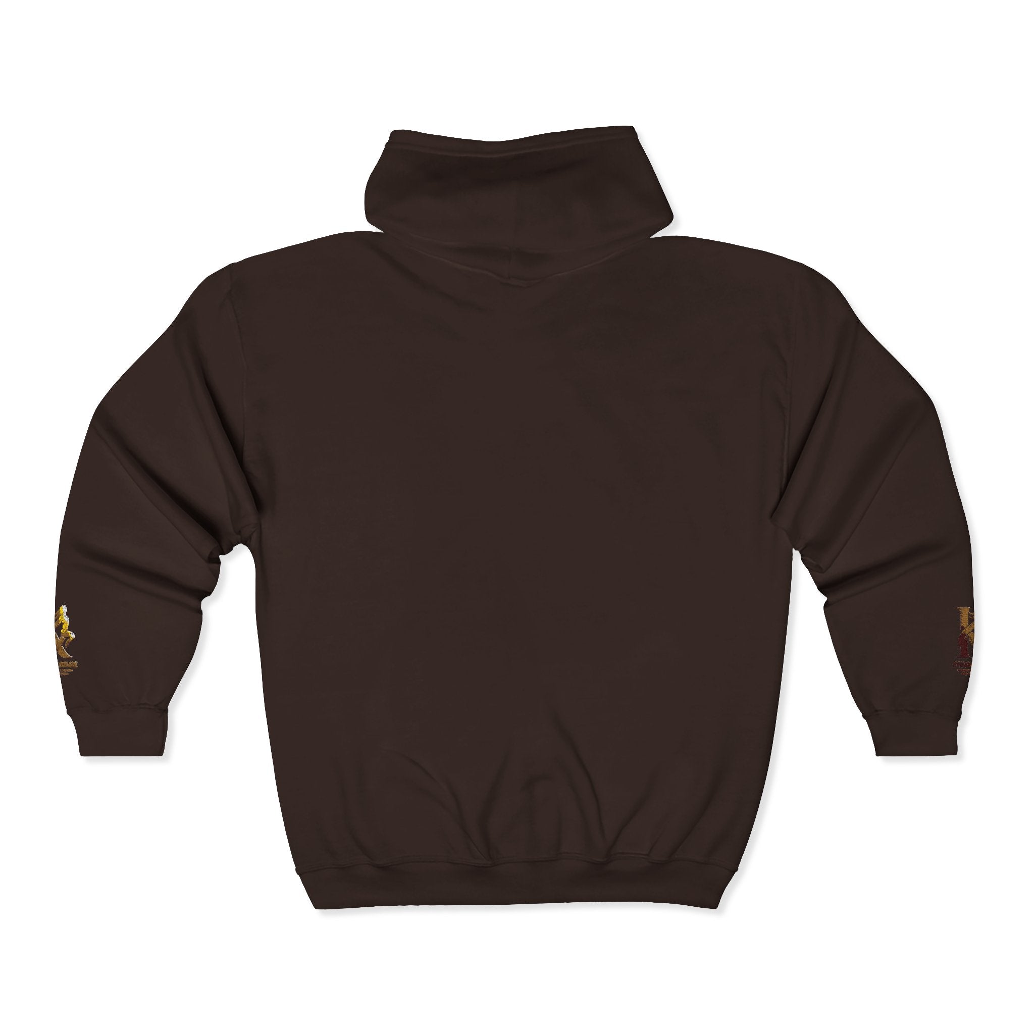 Kappa Kappa Gamma Small Crest Zip Hoodie – Greek Sorority Lettered Sweatshirt