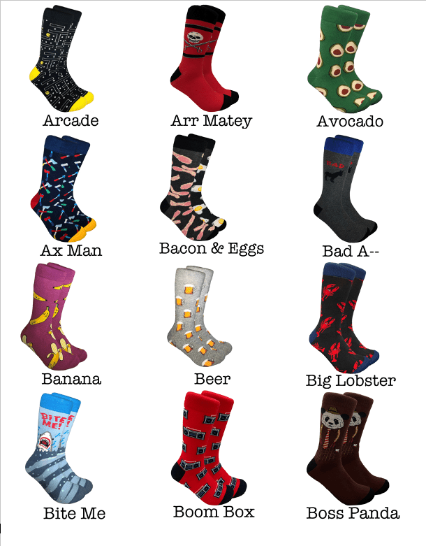 Premium cRAZY sockS for MeN