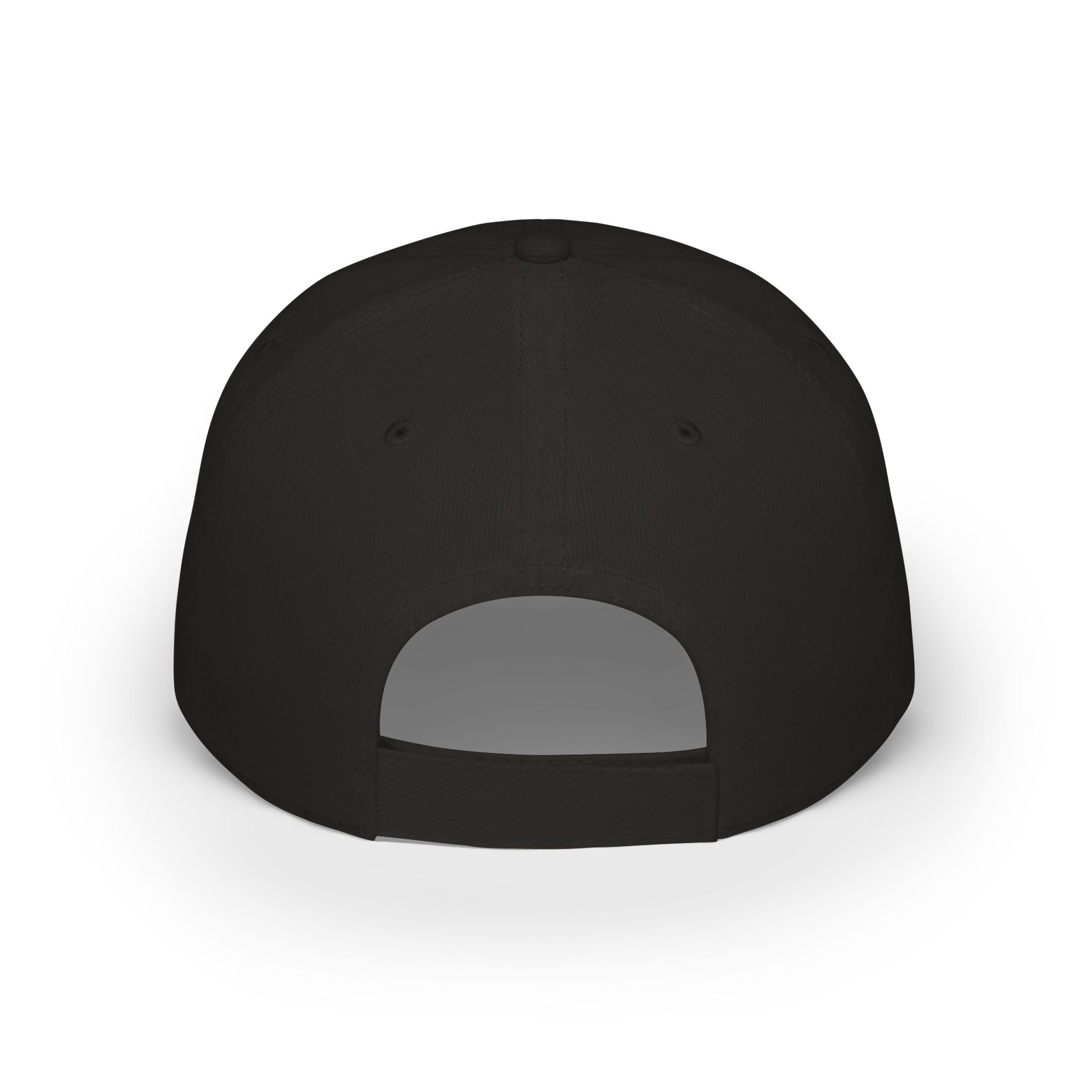 Red Low Profile Baseball Cap with Gold ‘King of Queens’ Runner Logo