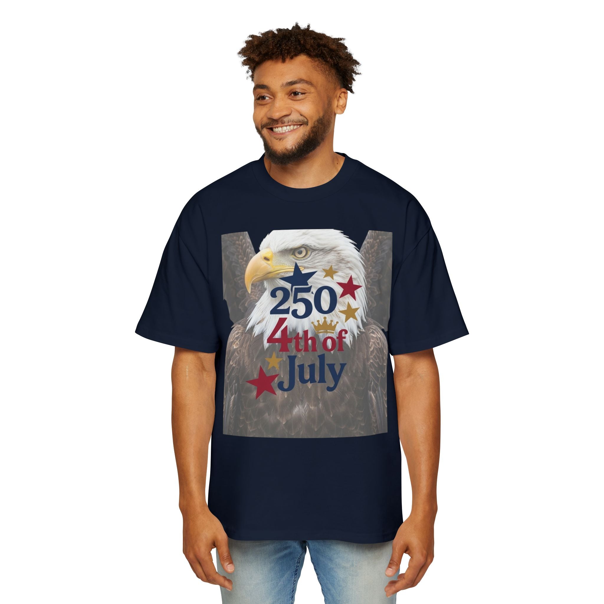4th of July Eagle T-Shirt — Patriotic 250th Anniversary Tee