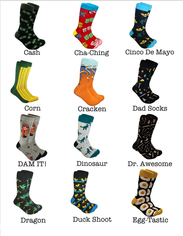 Premium cRAZY sockS for MeN