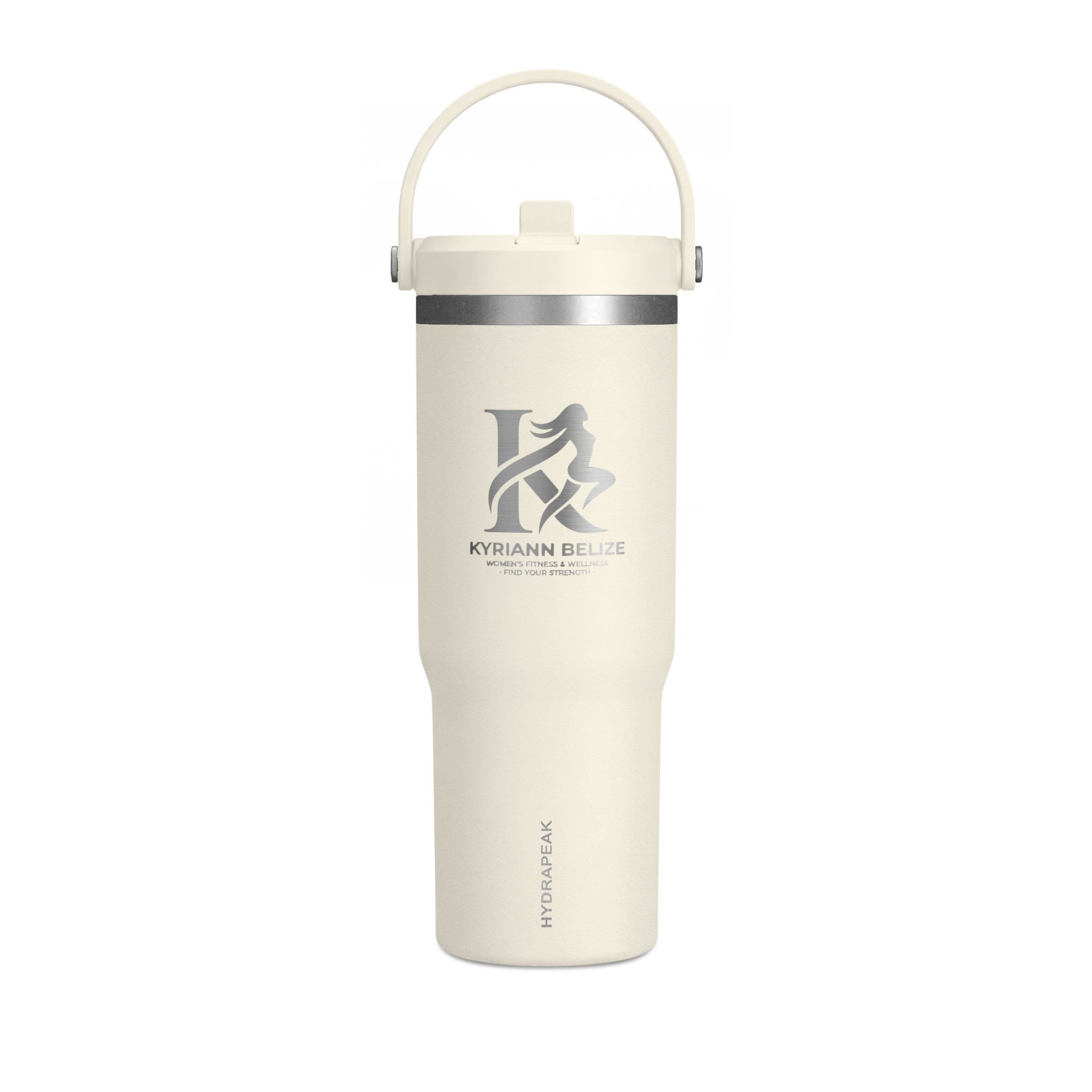32oz Nomad Tumbler – Insulated Travel Cup with Handle (Logo Design)