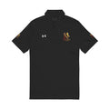 Men's Embroidered Polo Shirt — Crest Logo Performance Golf Polo