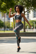 Luxury Large Print Workout Legging