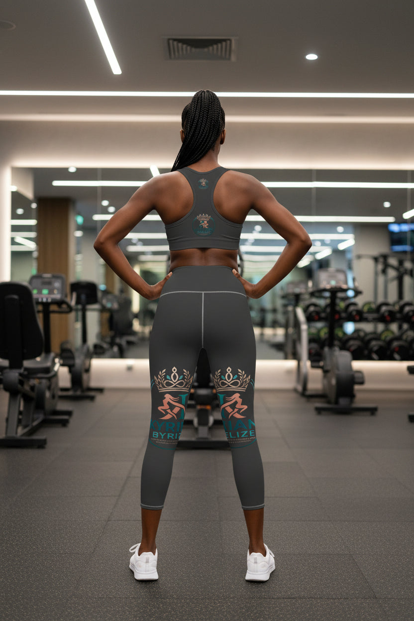 Luxury Large Print Workout Legging