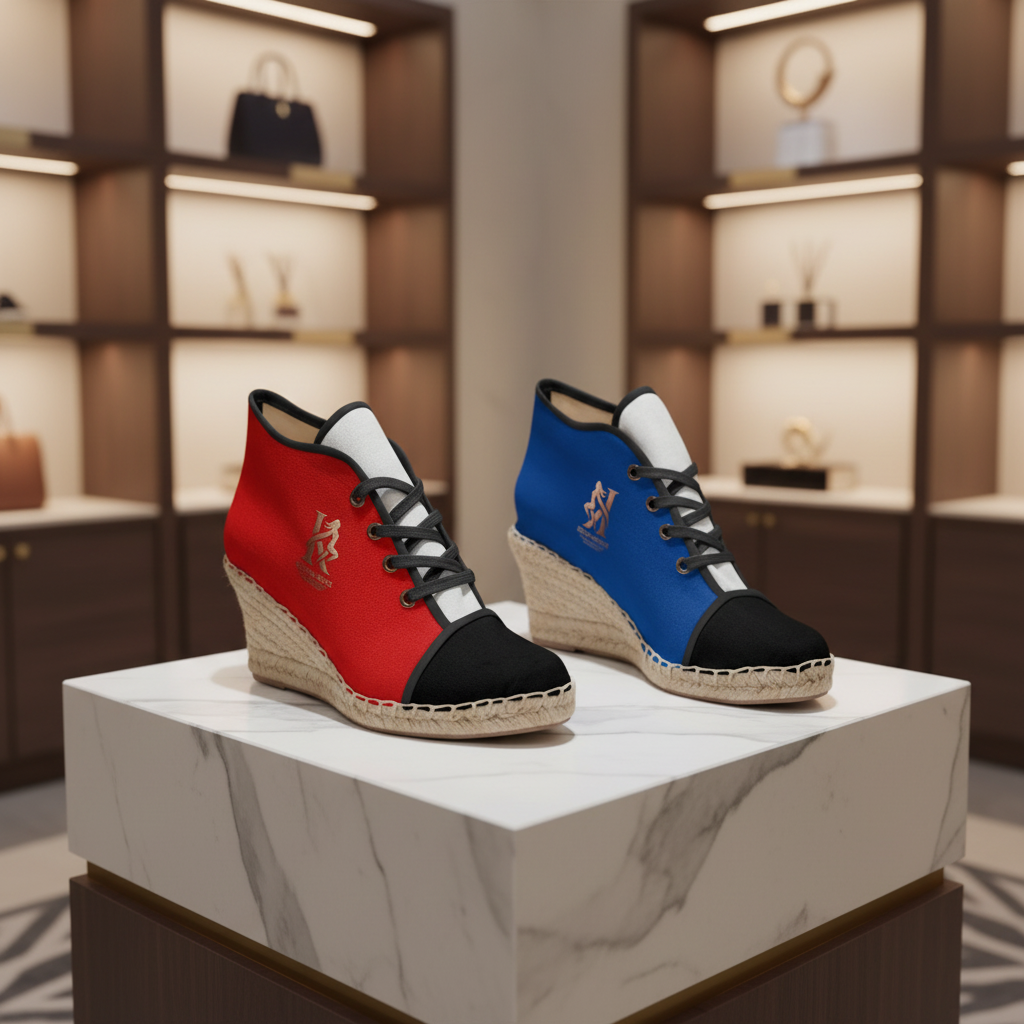 Ladies Wedge Espadrilles