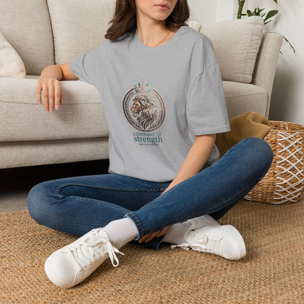 Lion Crest T-Shirt — King of Strength Graphic Tee