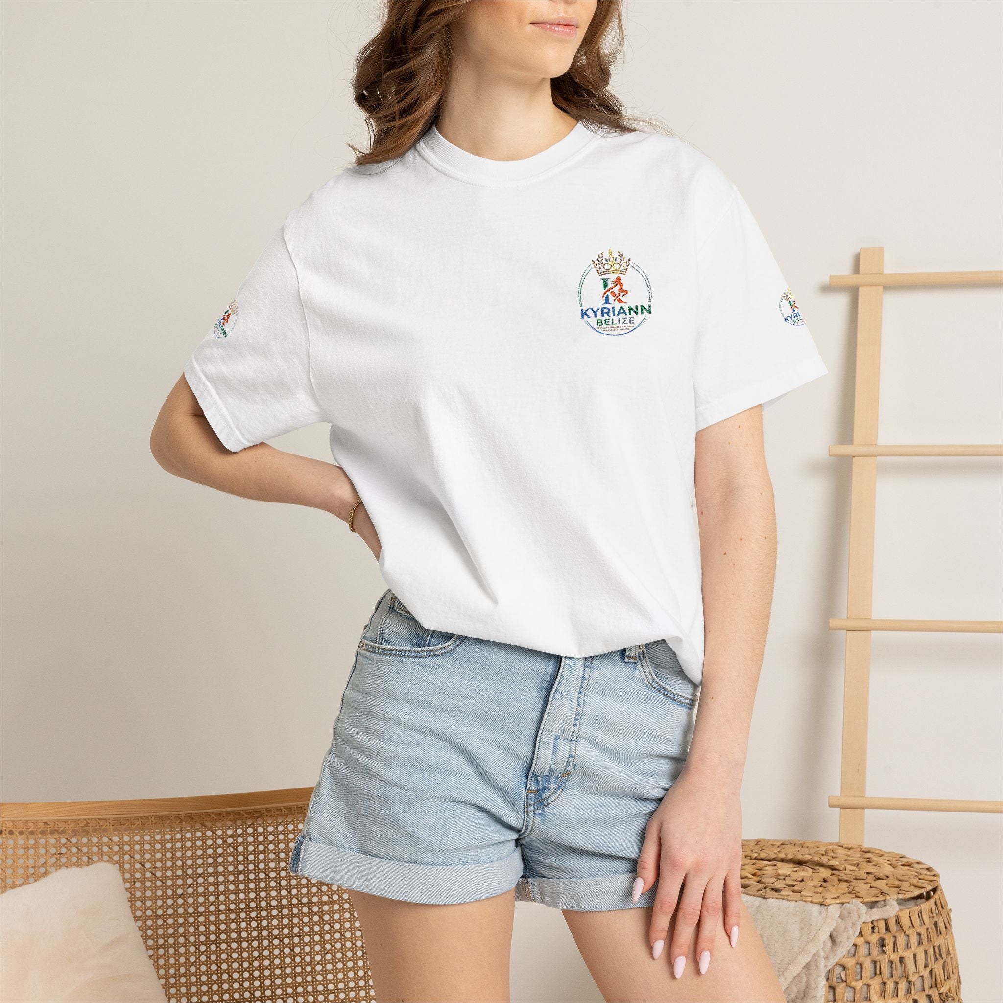Kveikorn Floral Pocket T-Shirt