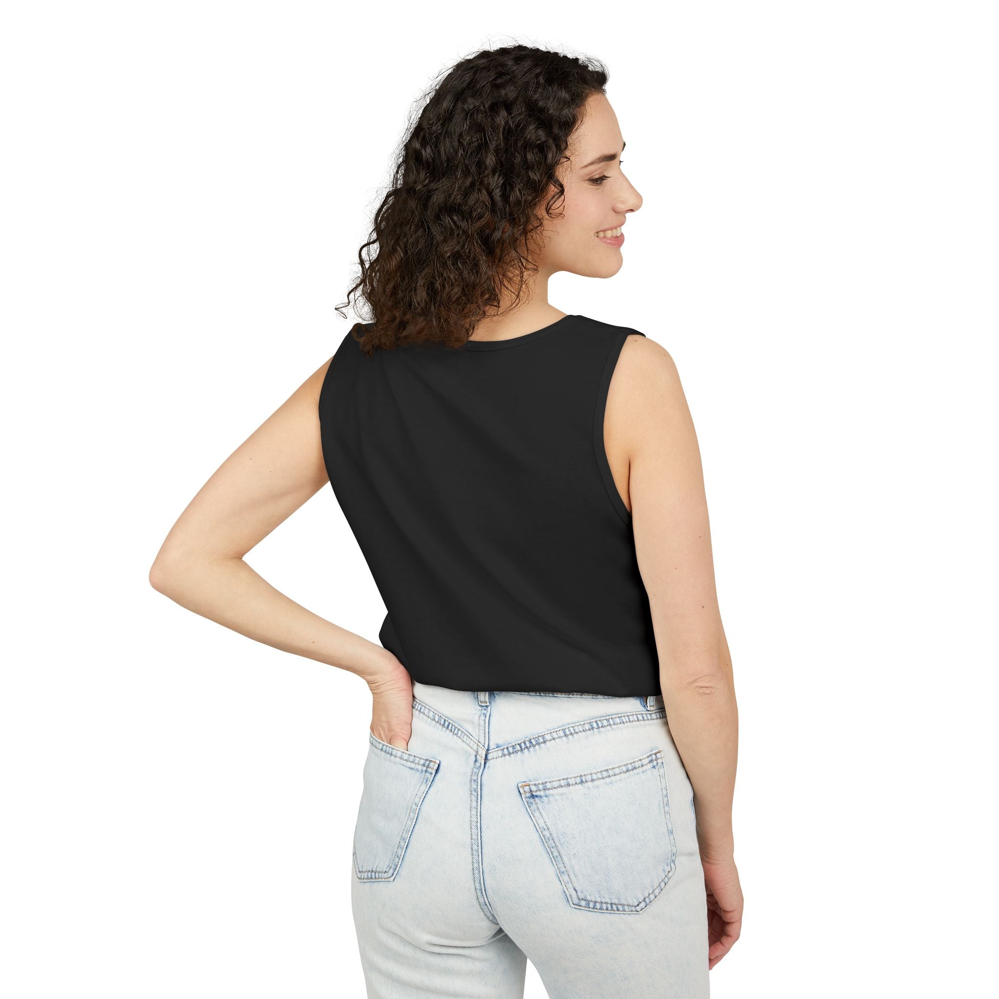 Kyriann Belize Logo Tank Top — Island Crown Travel & Beachwear