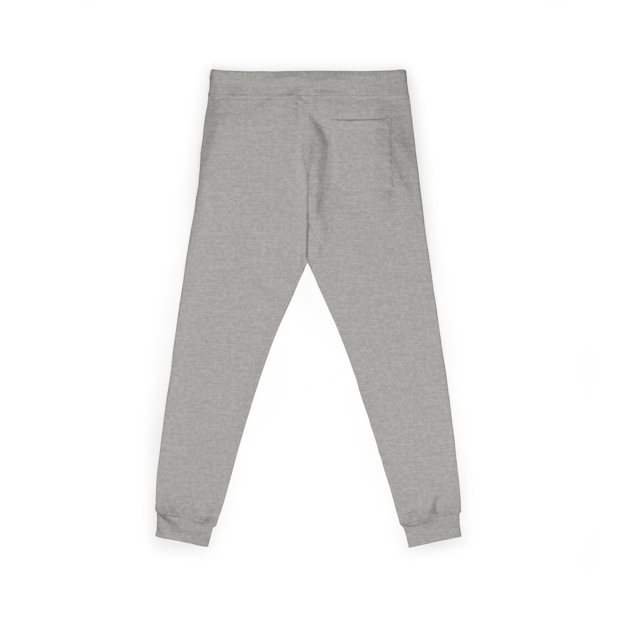 Embroidered White Fleece Sweatpants – Cozy Minimalist Lounge Joggers
