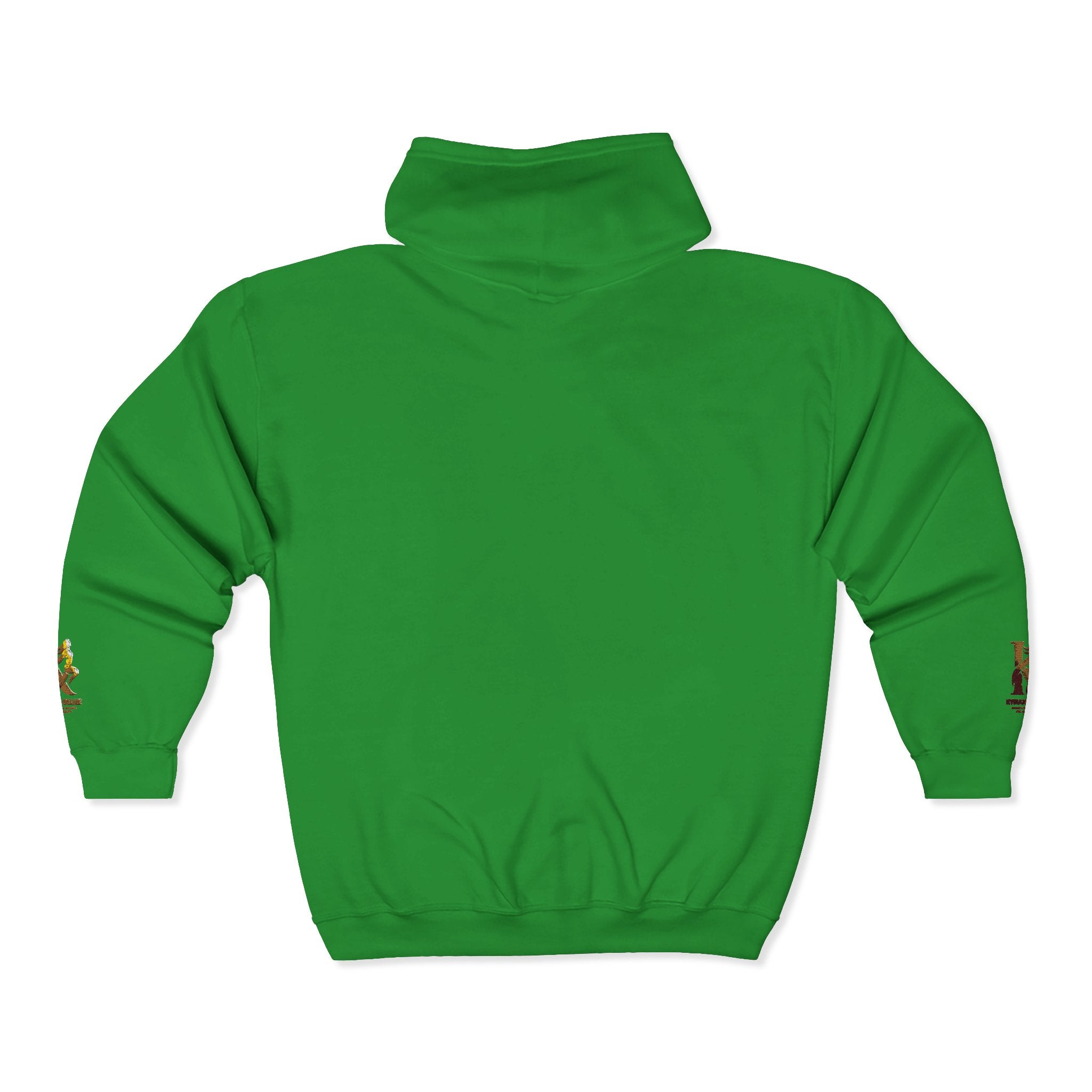 Kappa Kappa Gamma Small Crest Zip Hoodie – Greek Sorority Lettered Sweatshirt
