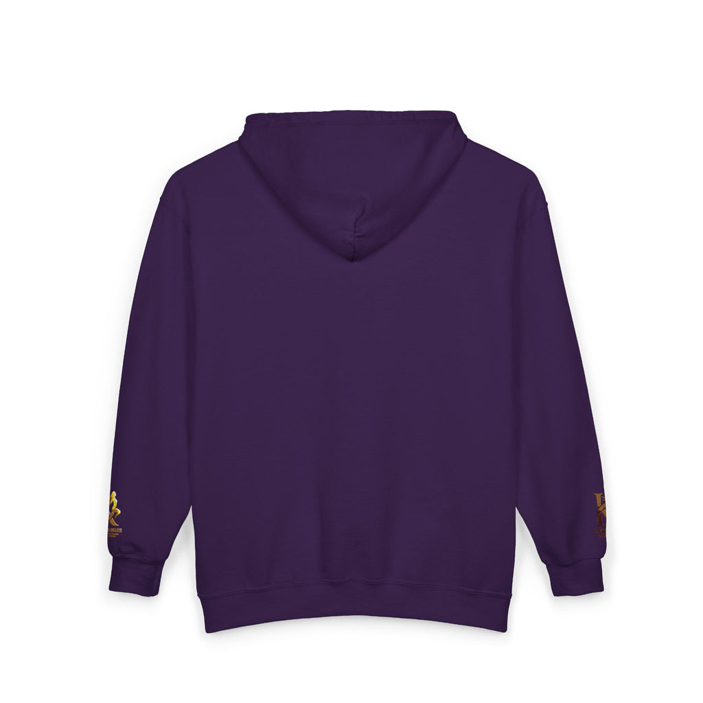 Kappa Kappa Gamma Small Crest Zip Hoodie – Greek Sorority Lettered Sweatshirt