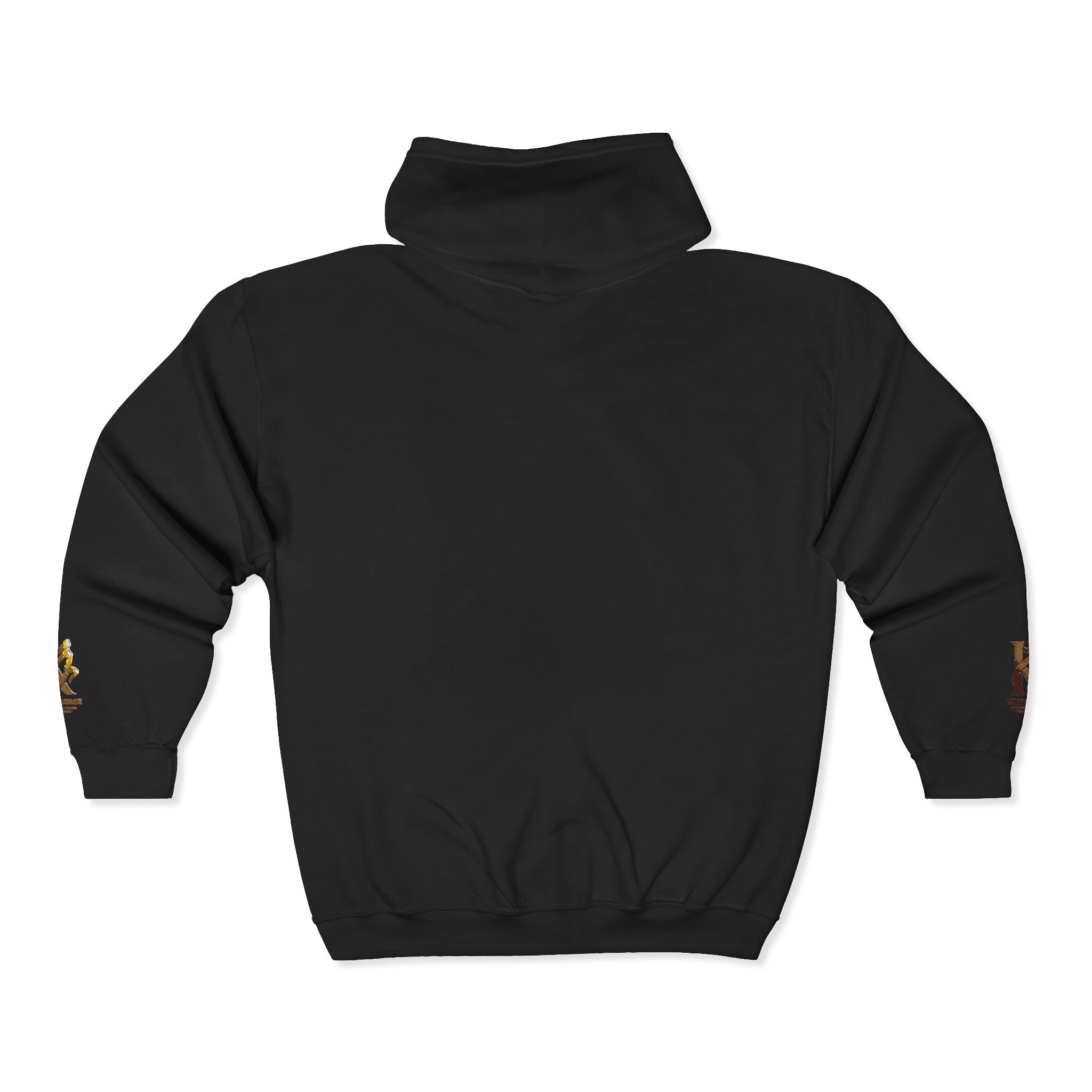 Kappa Kappa Gamma Small Crest Zip Hoodie – Greek Sorority Lettered Sweatshirt