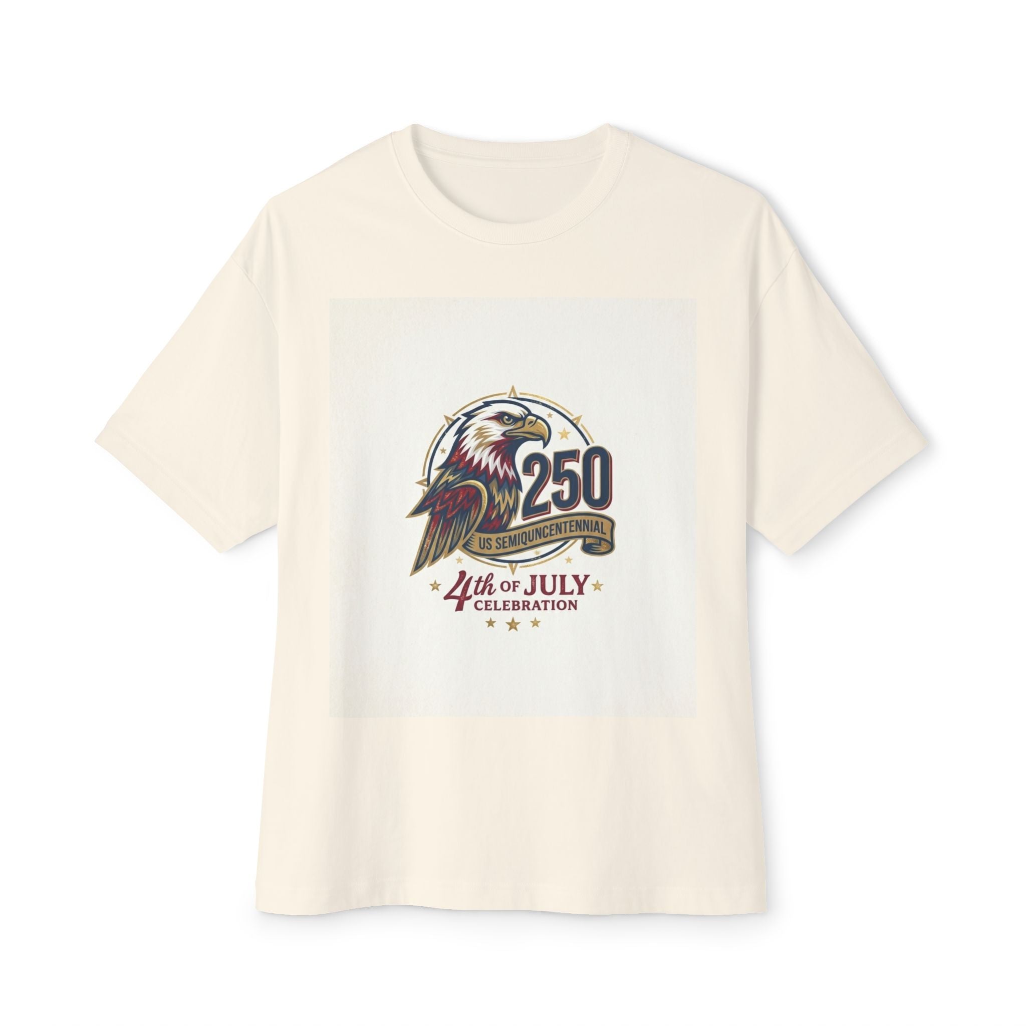 4th of July 250th Eagle Tee — Independence Day Celebration Shirt
