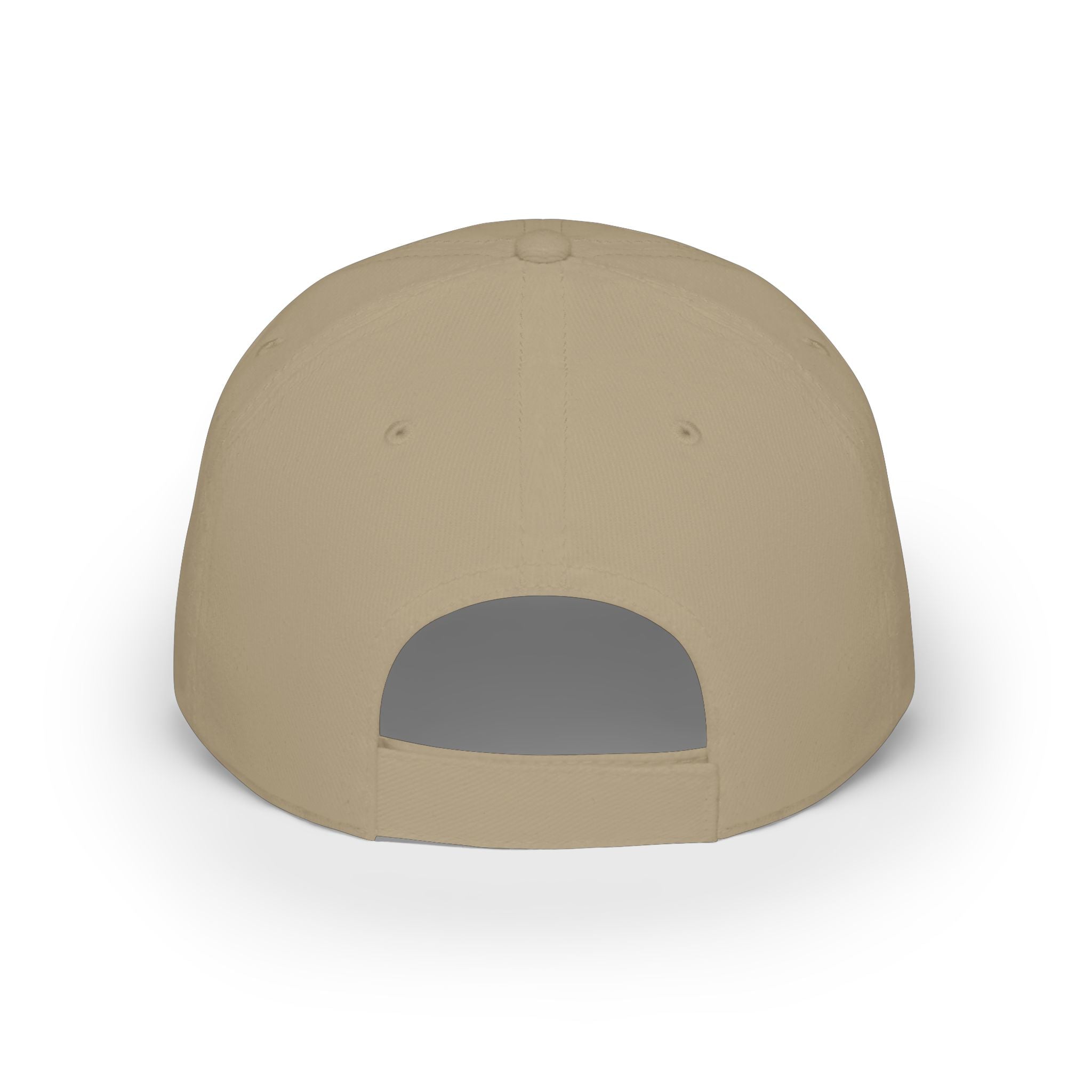 Red Low Profile Baseball Cap with Gold ‘King of Queens’ Runner Logo