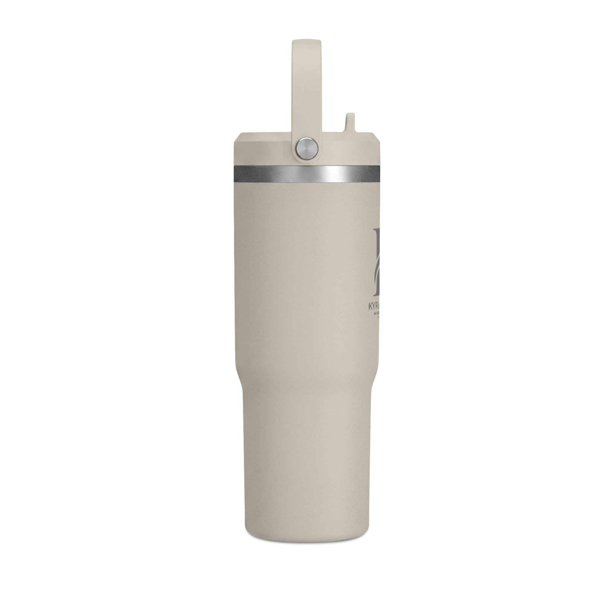 32oz Nomad Tumbler – Insulated Travel Cup with Handle (Logo Design)
